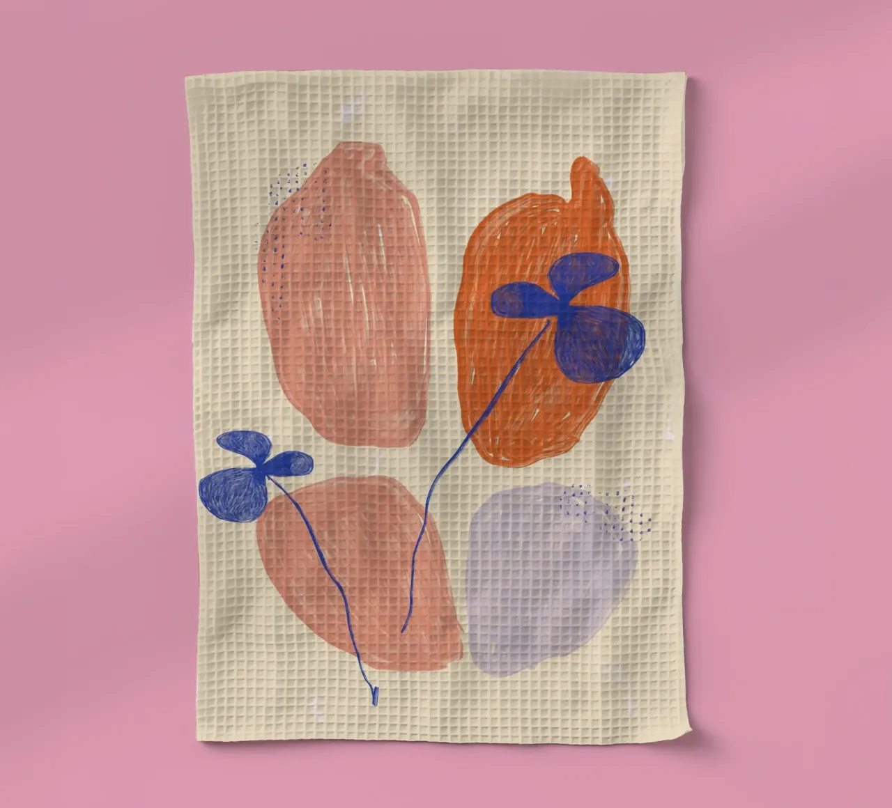 Color Bloom No 11 canovaccio da cucina da treechild
