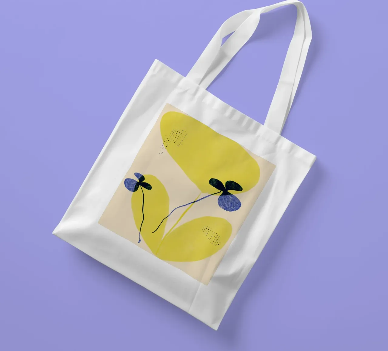 Color Bloom No 12 borsa in juta da treechild