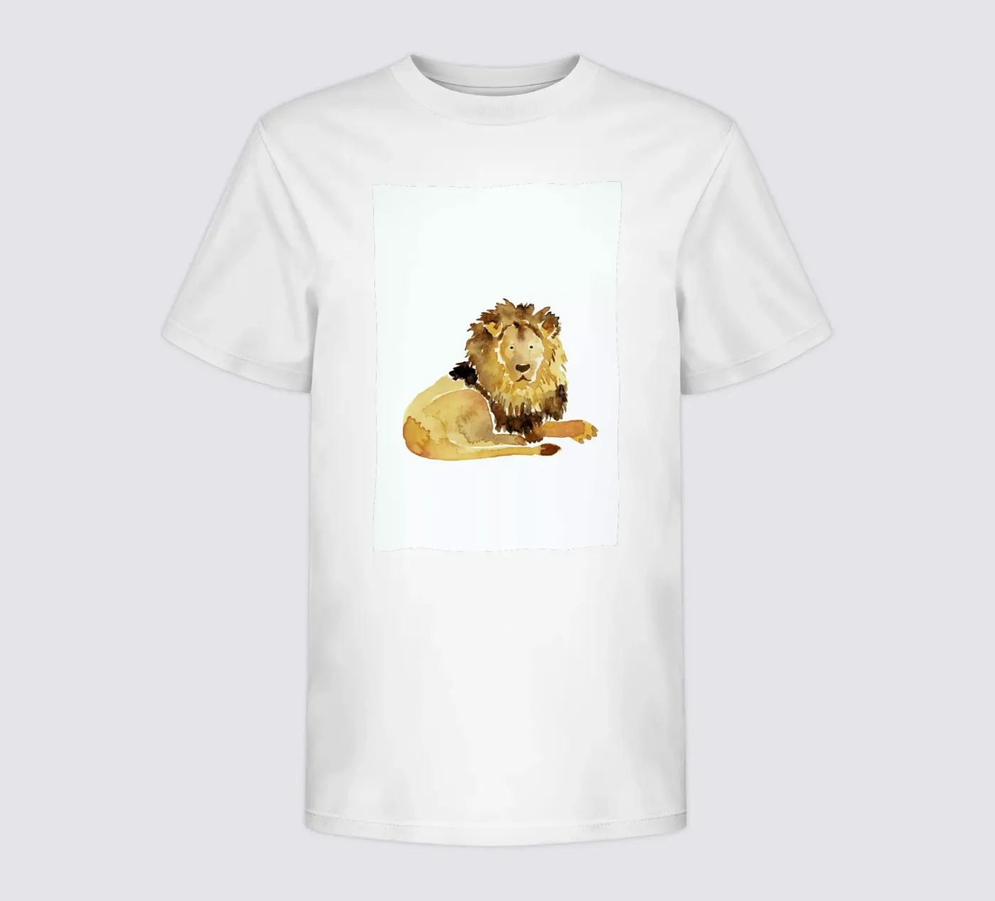 Lion t-shirt bambini da Farina Kuklinski