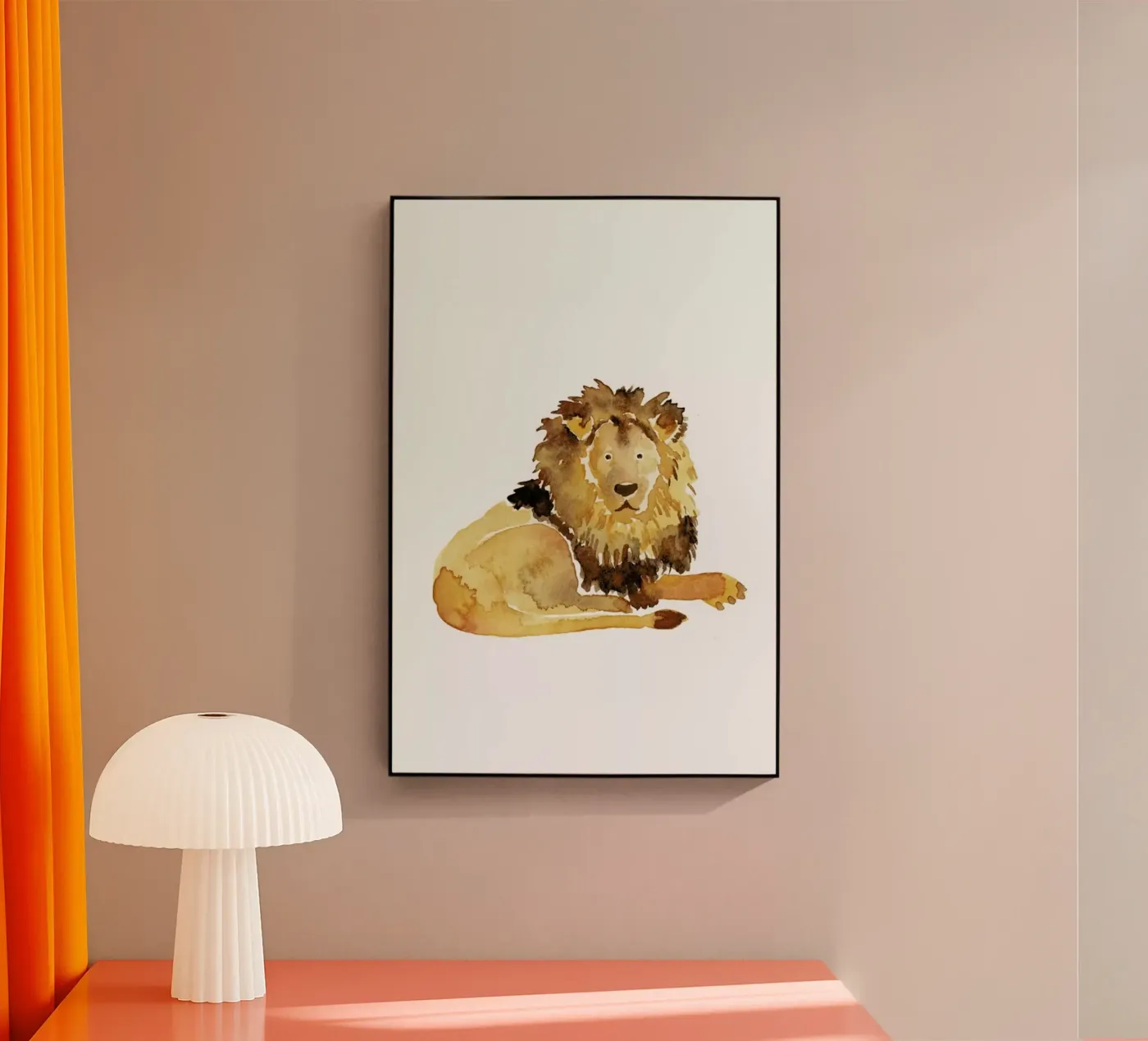 Lion plexiglass da Farina Kuklinski