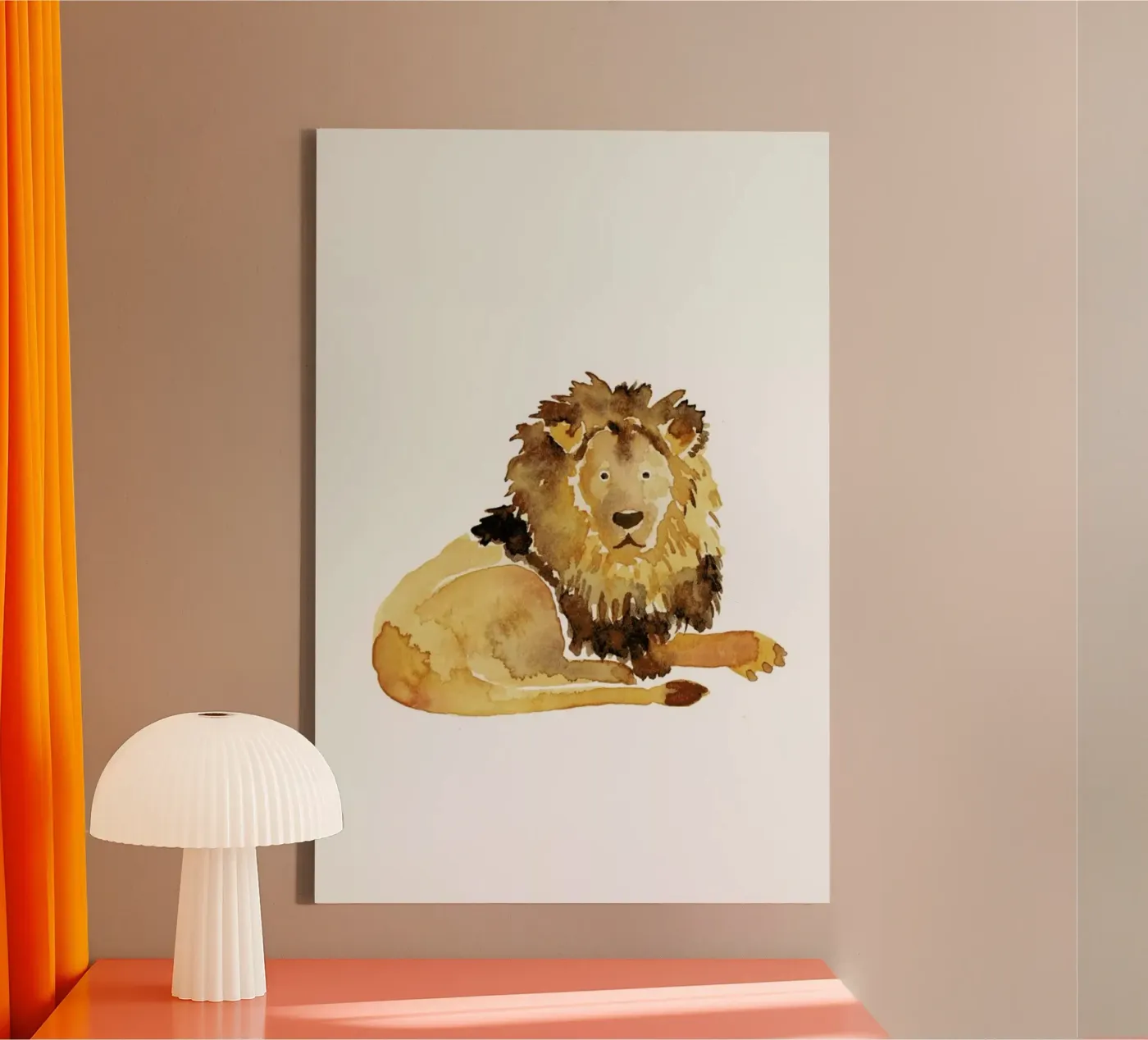 Lion tela da Farina Kuklinski