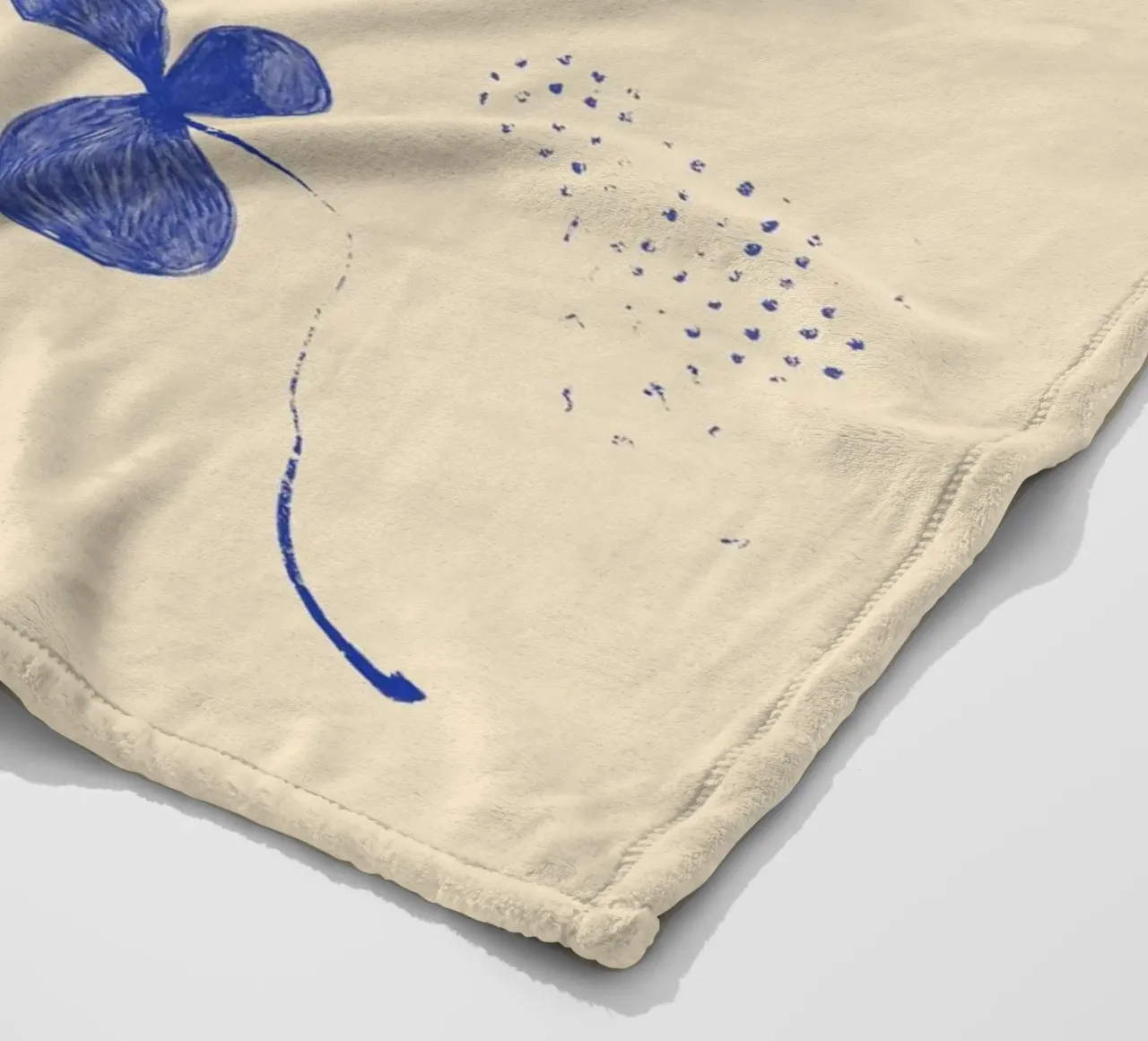 Color Bloom No 13 coperta in pile da treechild