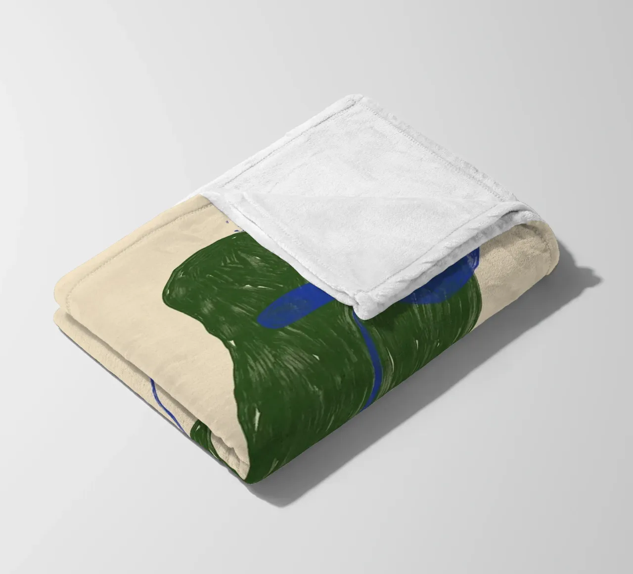 Color Bloom No 13 coperta in pile da treechild