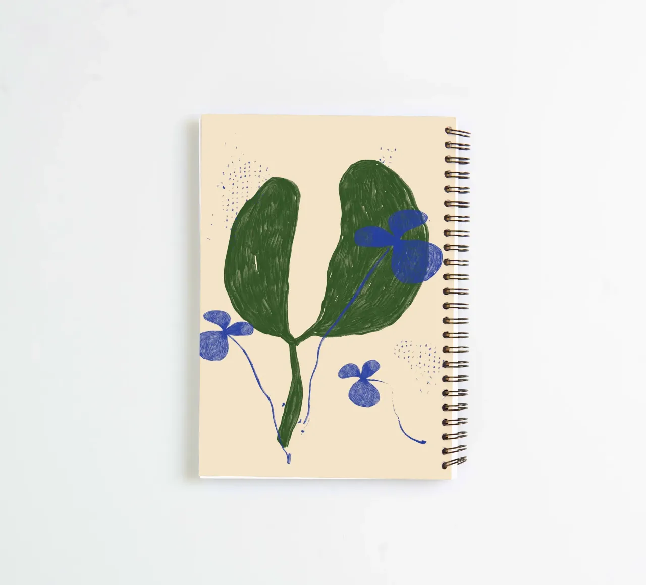 Color Bloom No 13 spiral notebook by treechild