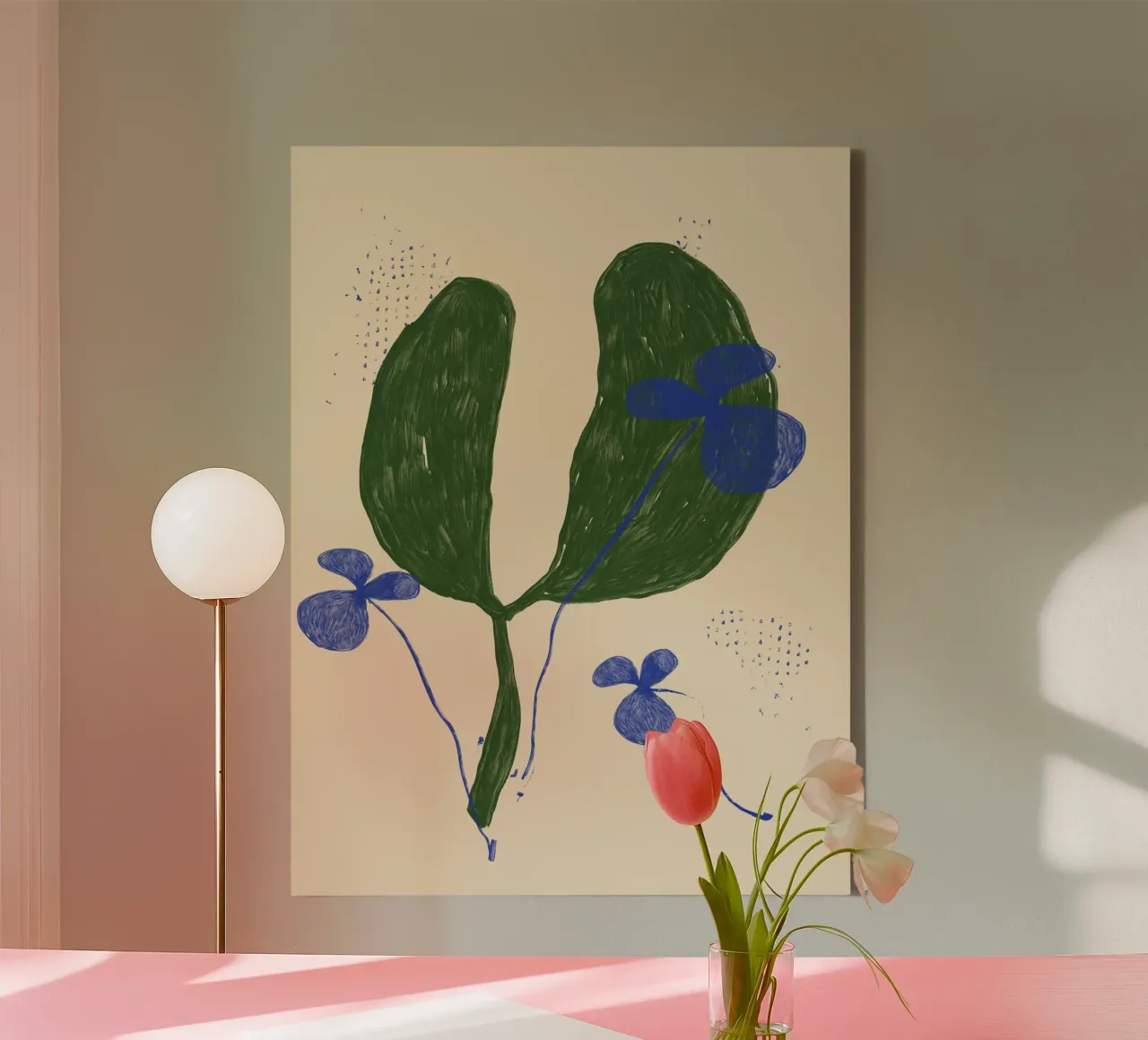 Color Bloom No 13 canvas by treechild