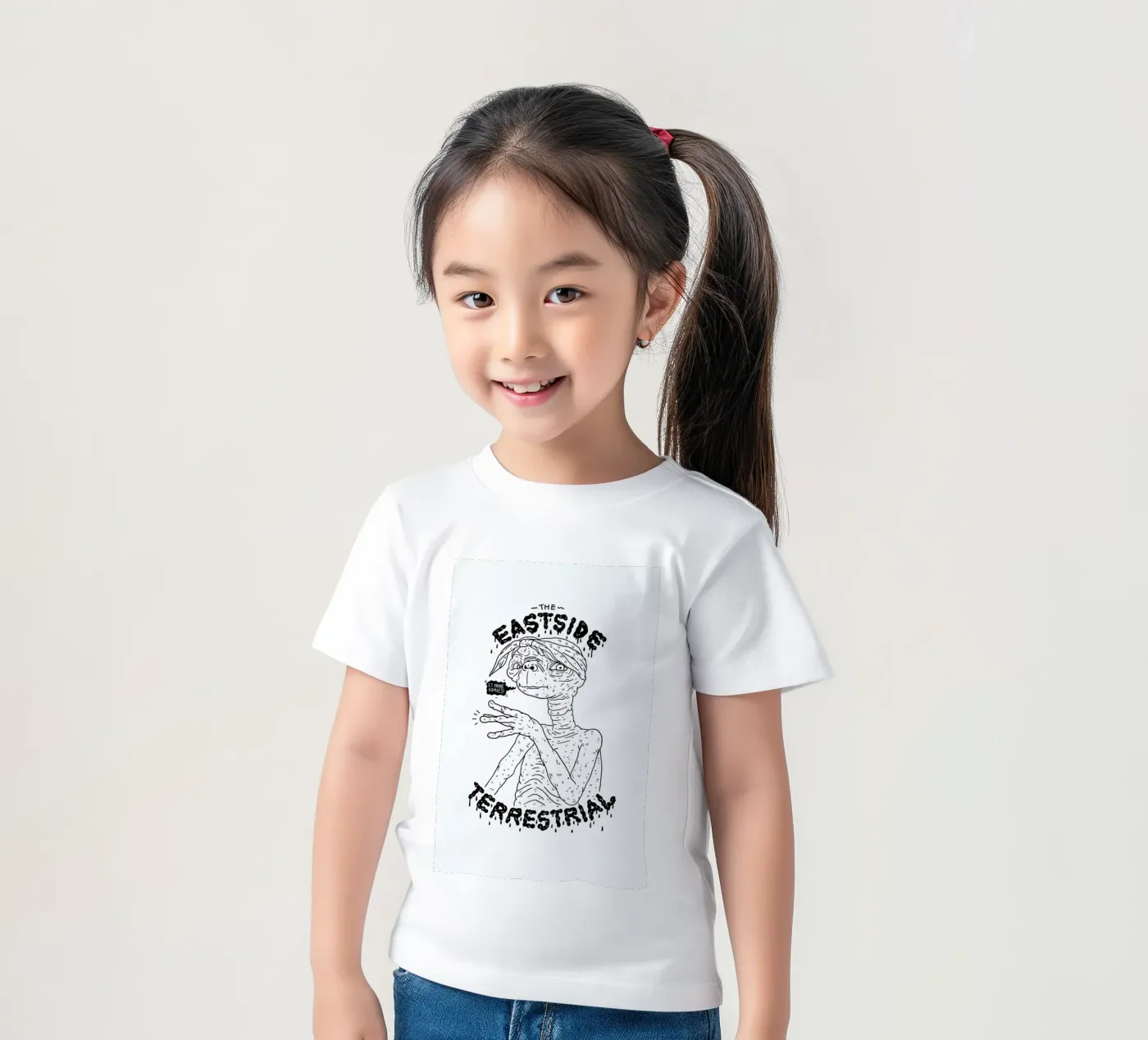 E.T. t-shirt bambini da Nick Cocozza