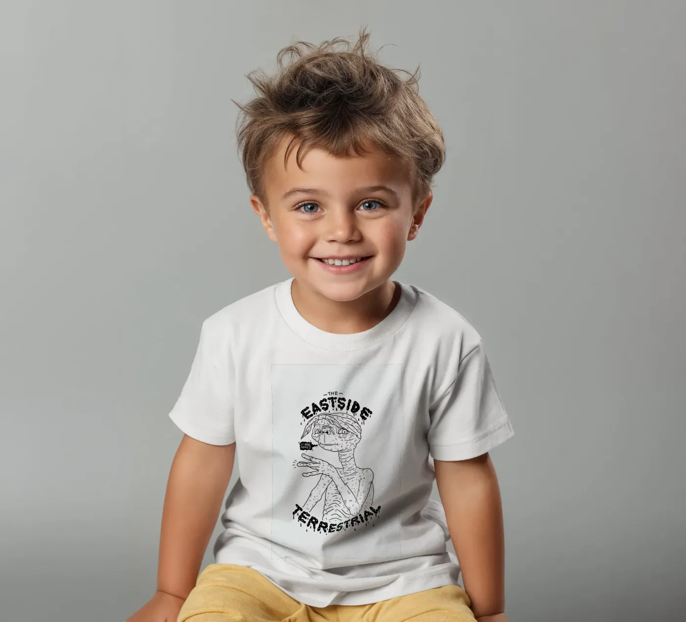 E.T. t-shirt bambini da Nick Cocozza