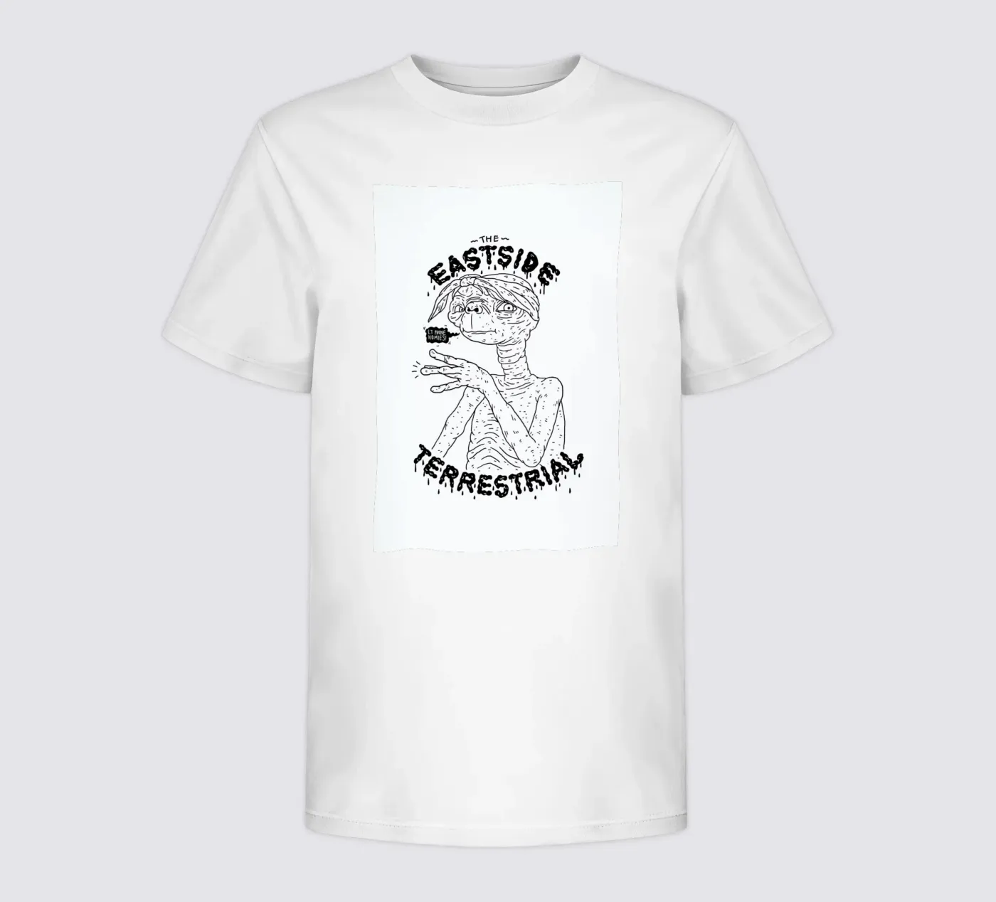 E.T. t-shirt bambini da Nick Cocozza