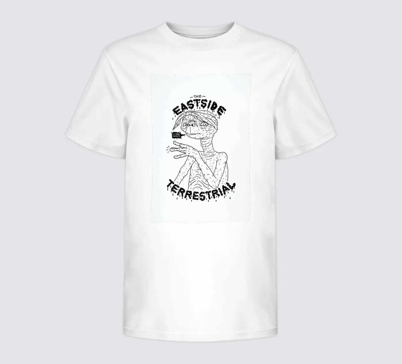 E.T. t-shirt bambini da Nick Cocozza