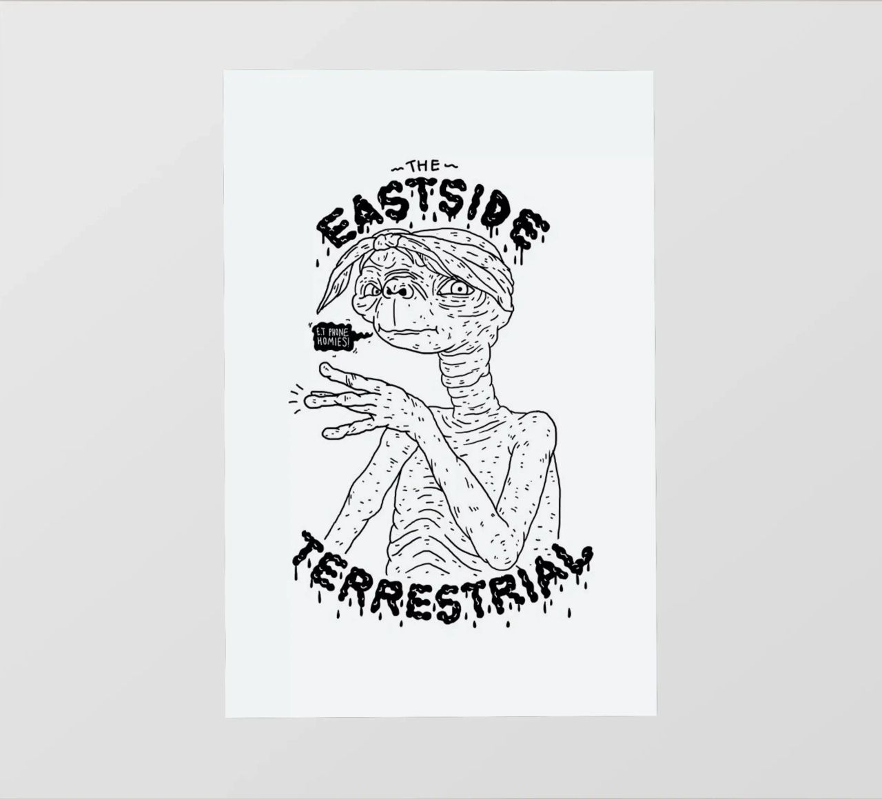E.T. telo in pvc da Nick Cocozza