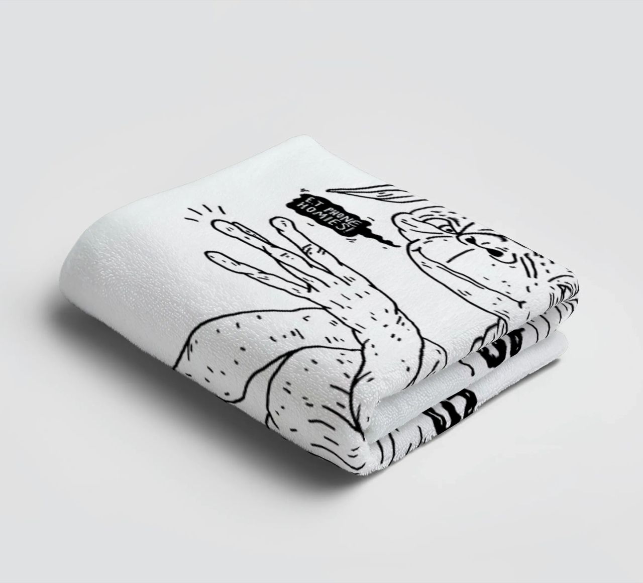 E.T. toalla de baño de Nick Cocozza
