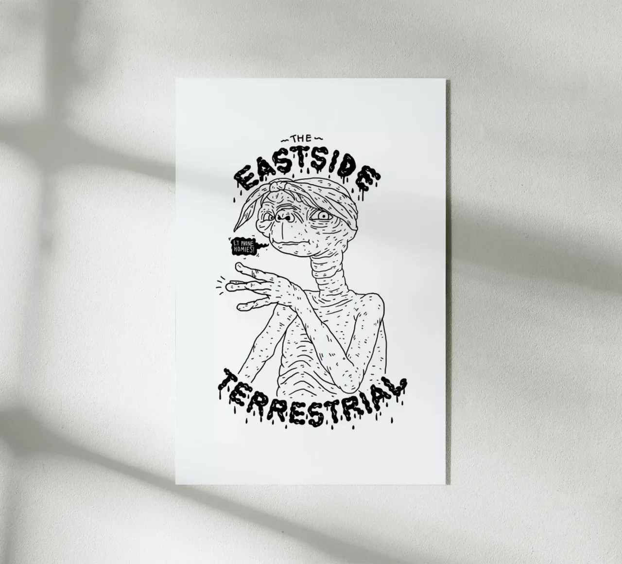 E.T. plexiglas de Nick Cocozza