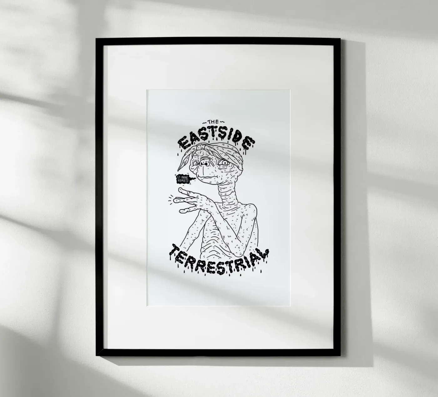 E.T. poster van Nick Cocozza