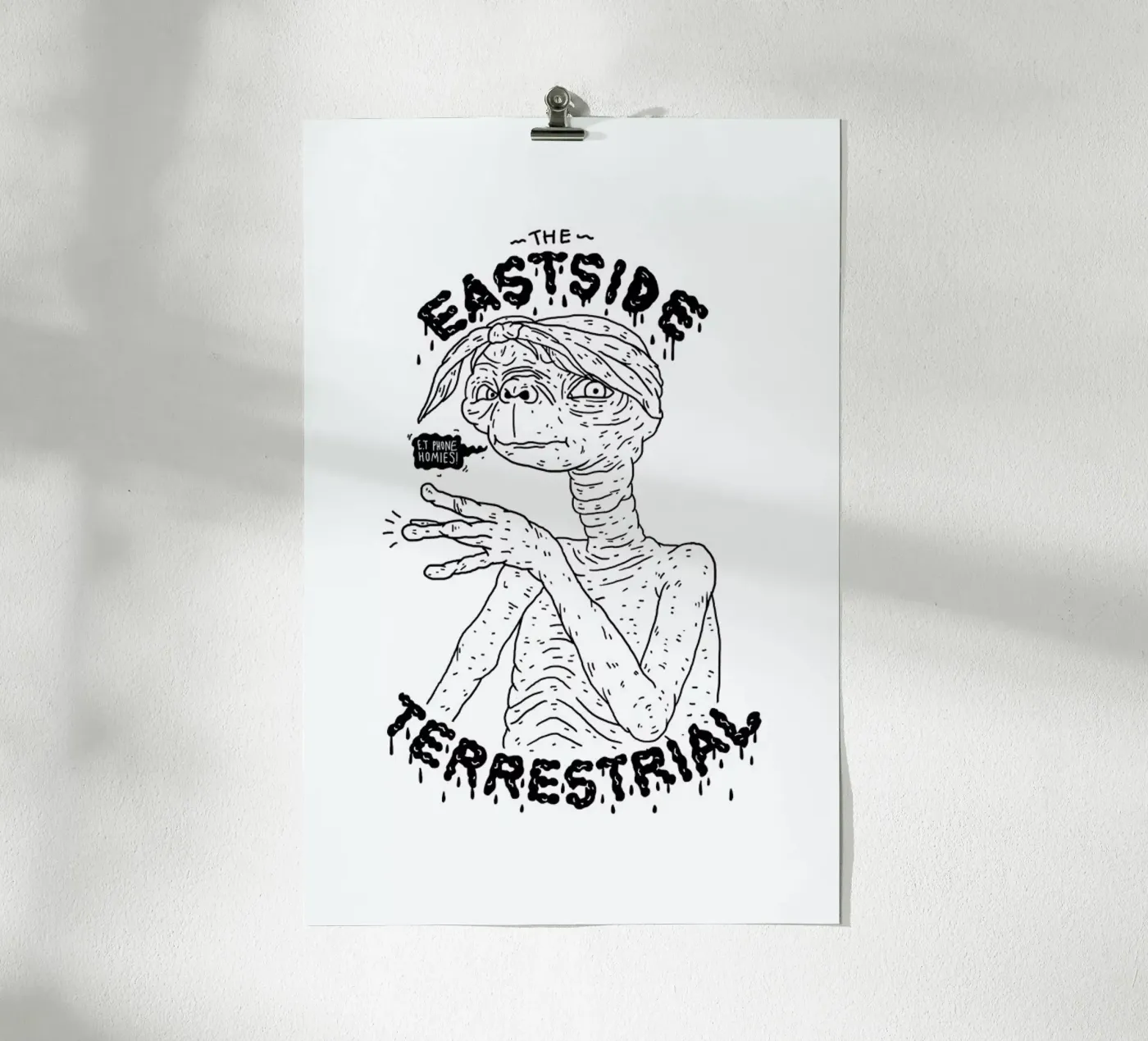 E.T. poster van Nick Cocozza