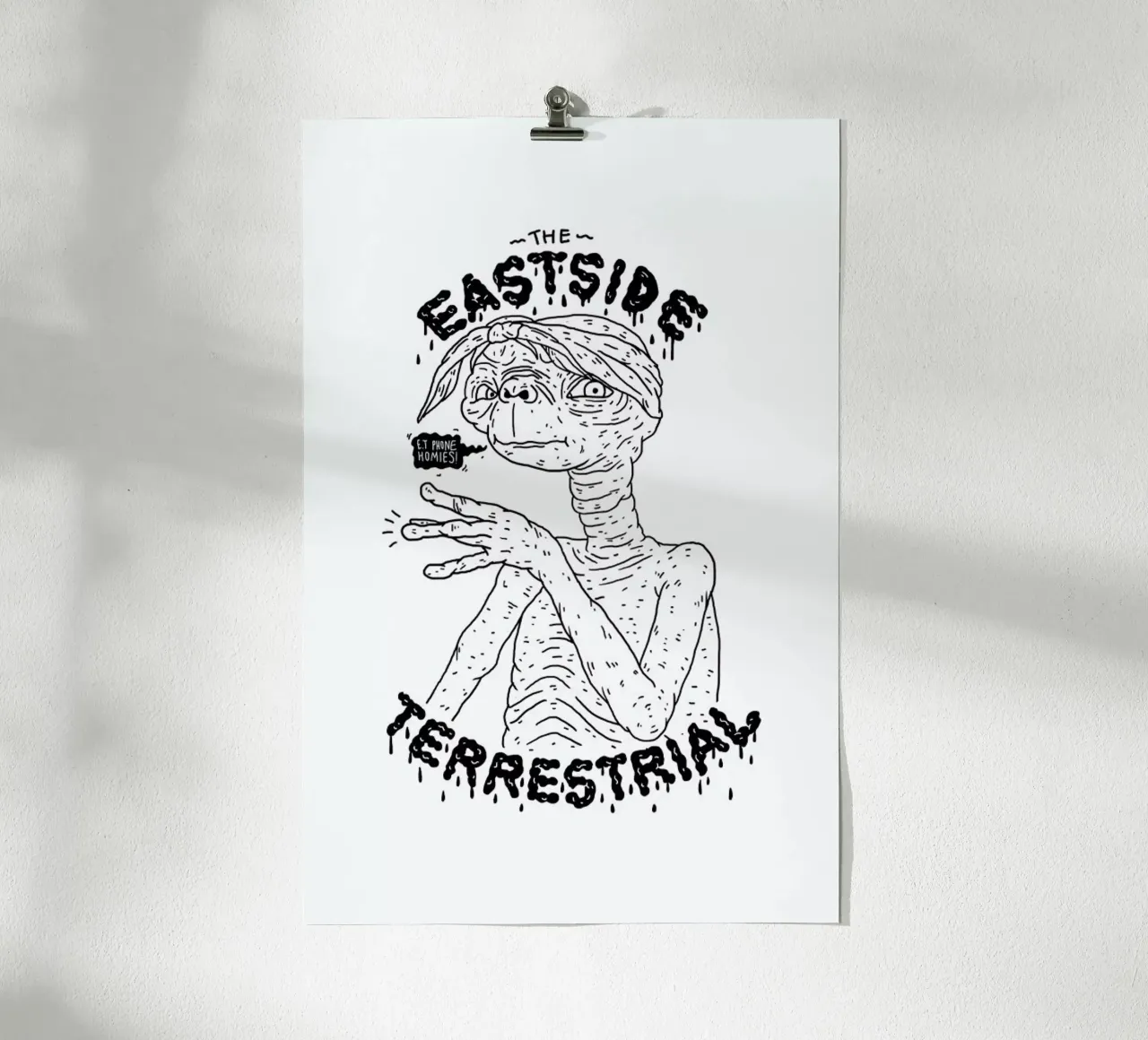 E.T. poster van Nick Cocozza