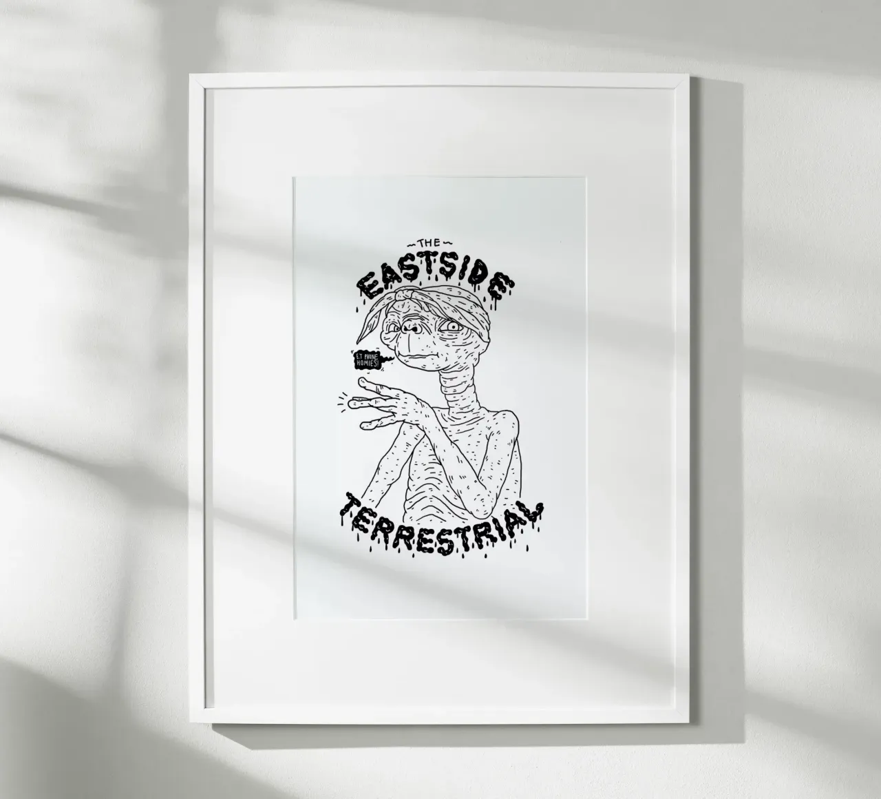 E.T. poster van Nick Cocozza