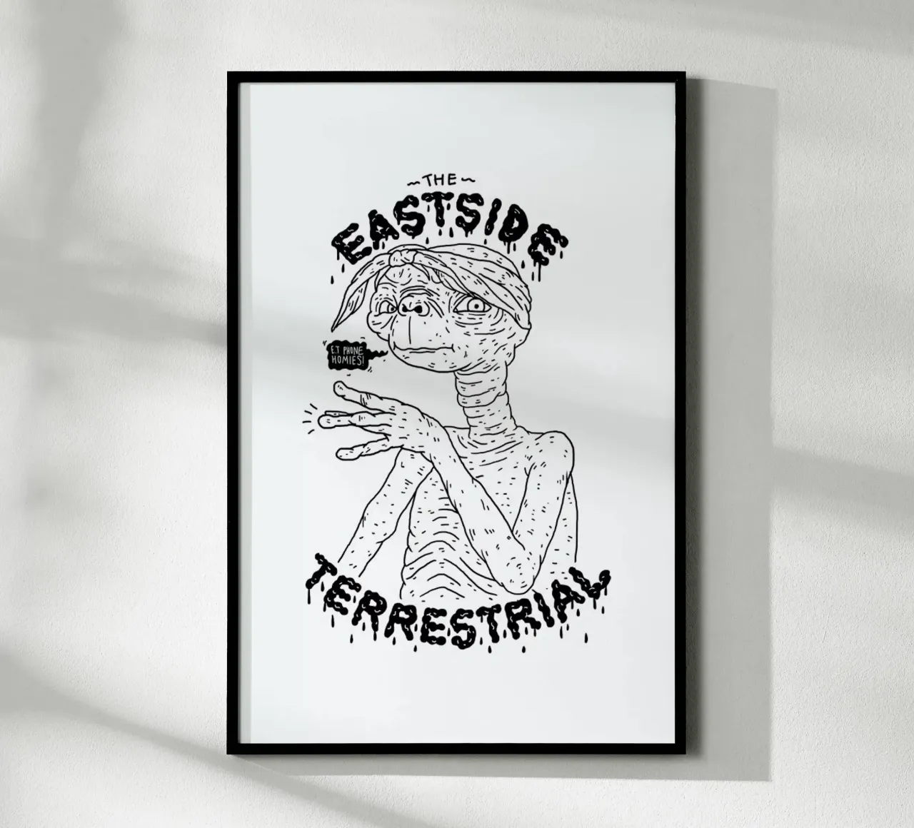 E.T. poster van Nick Cocozza