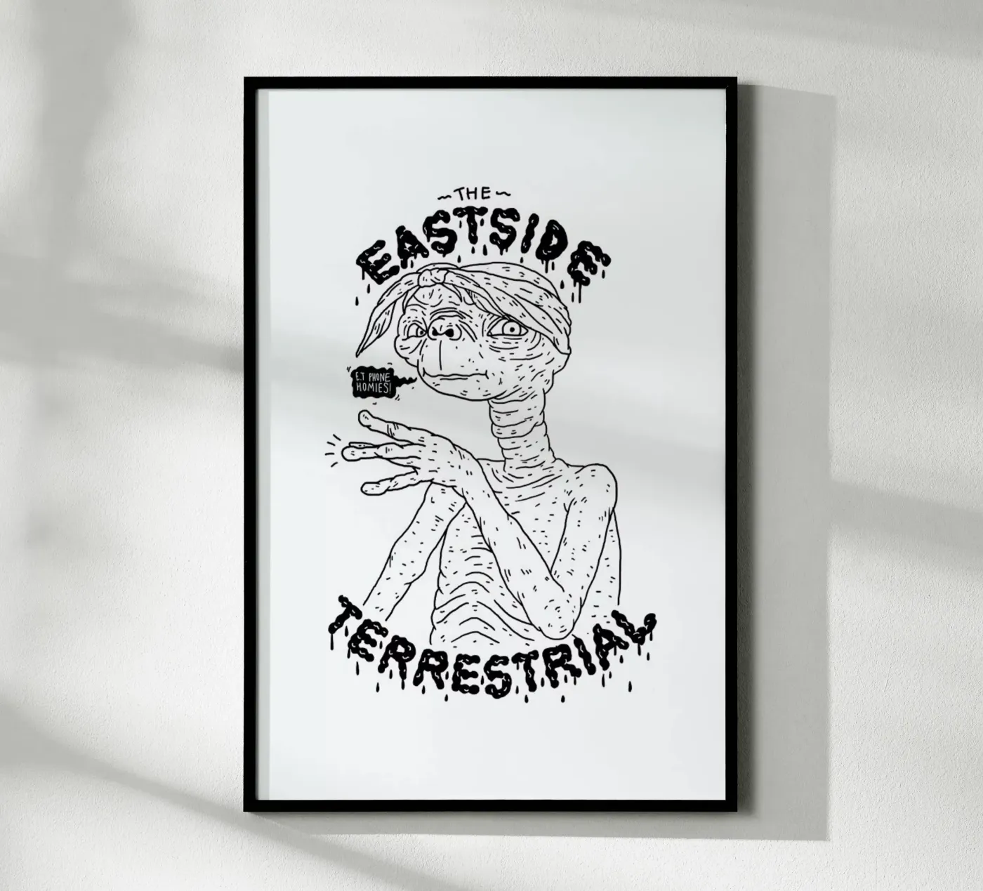 E.T. poster van Nick Cocozza