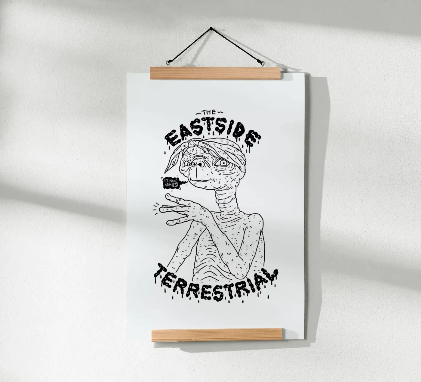 E.T. poster van Nick Cocozza