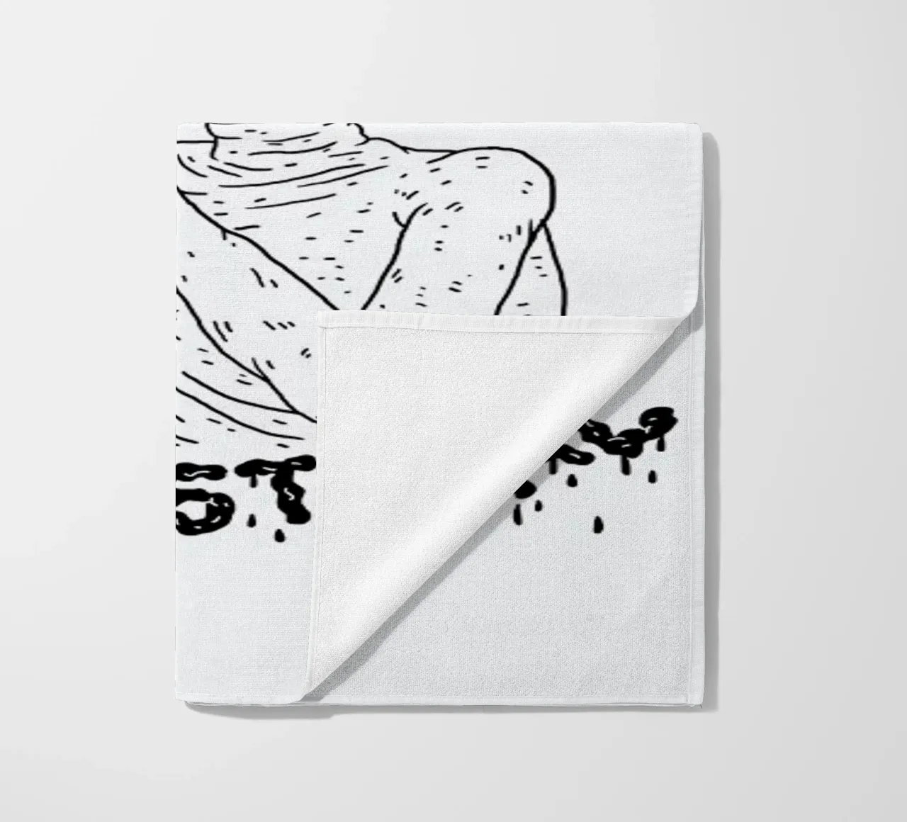 E.T. beach towel by Nick Cocozza