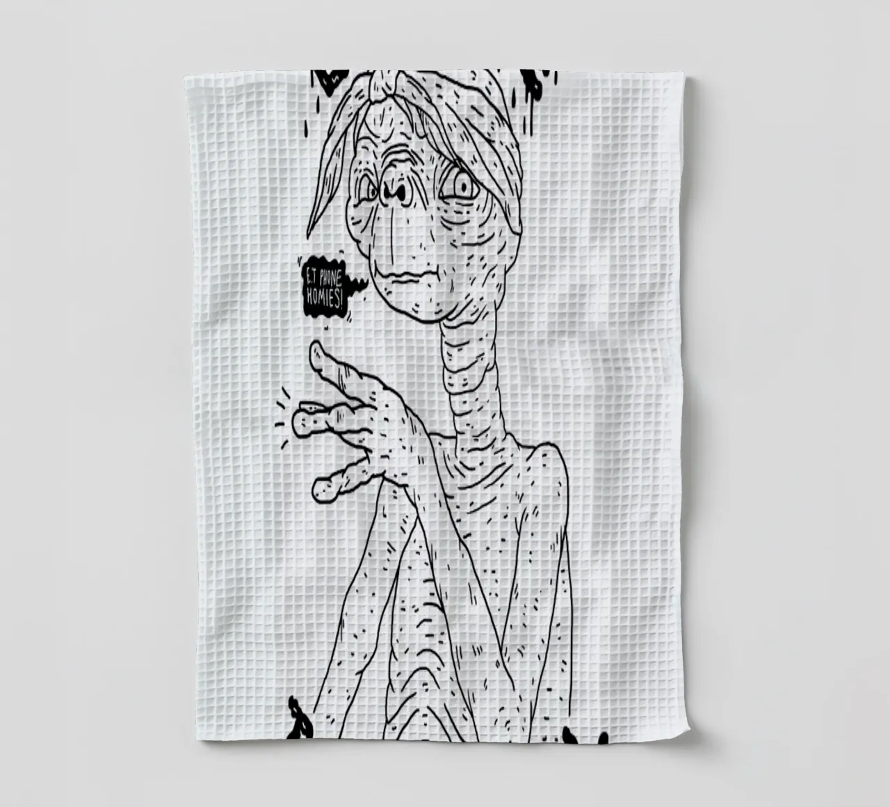 E.T. torchon de Nick Cocozza
