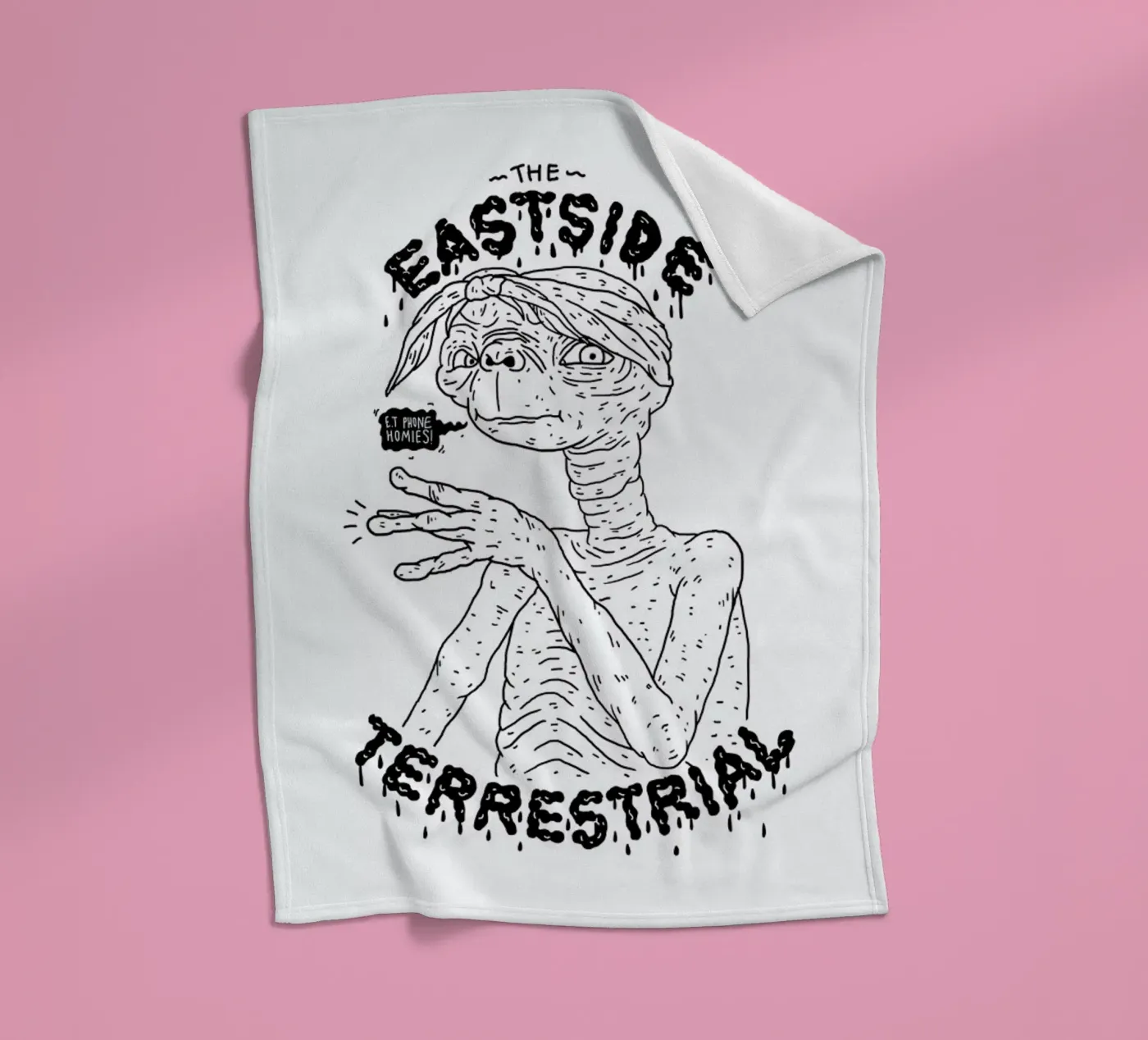E.T. Fleecedecke von Nick Cocozza