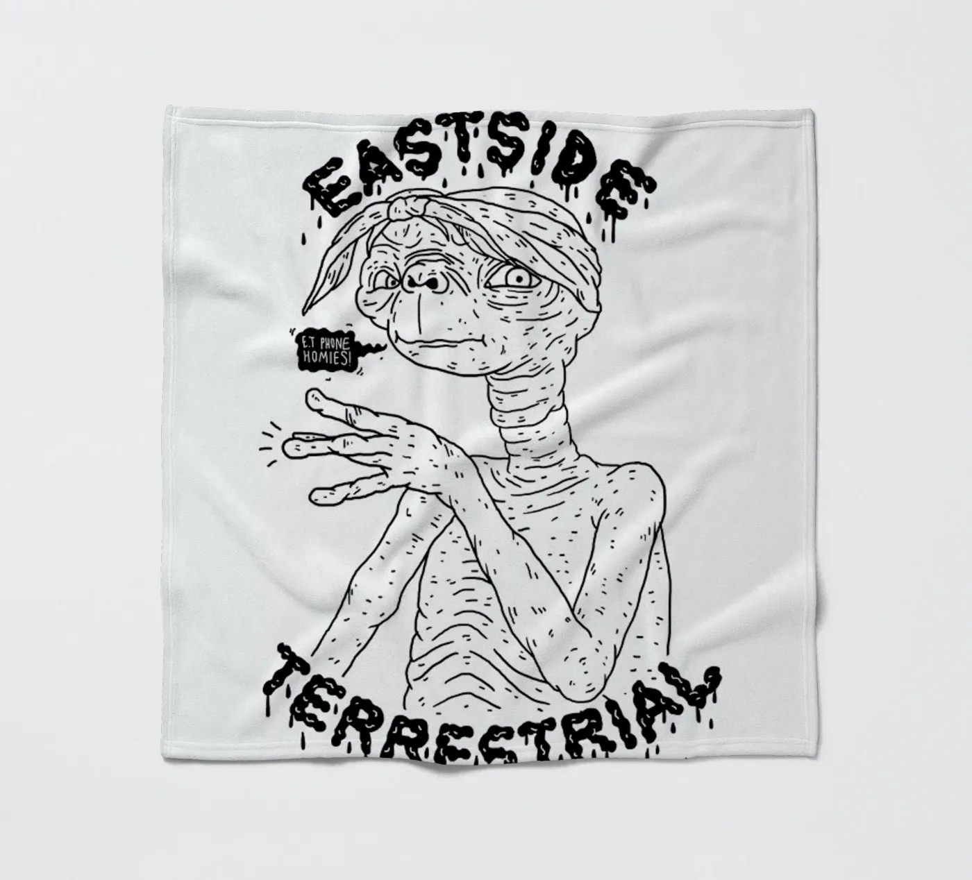 E.T. Fleecedecke von Nick Cocozza