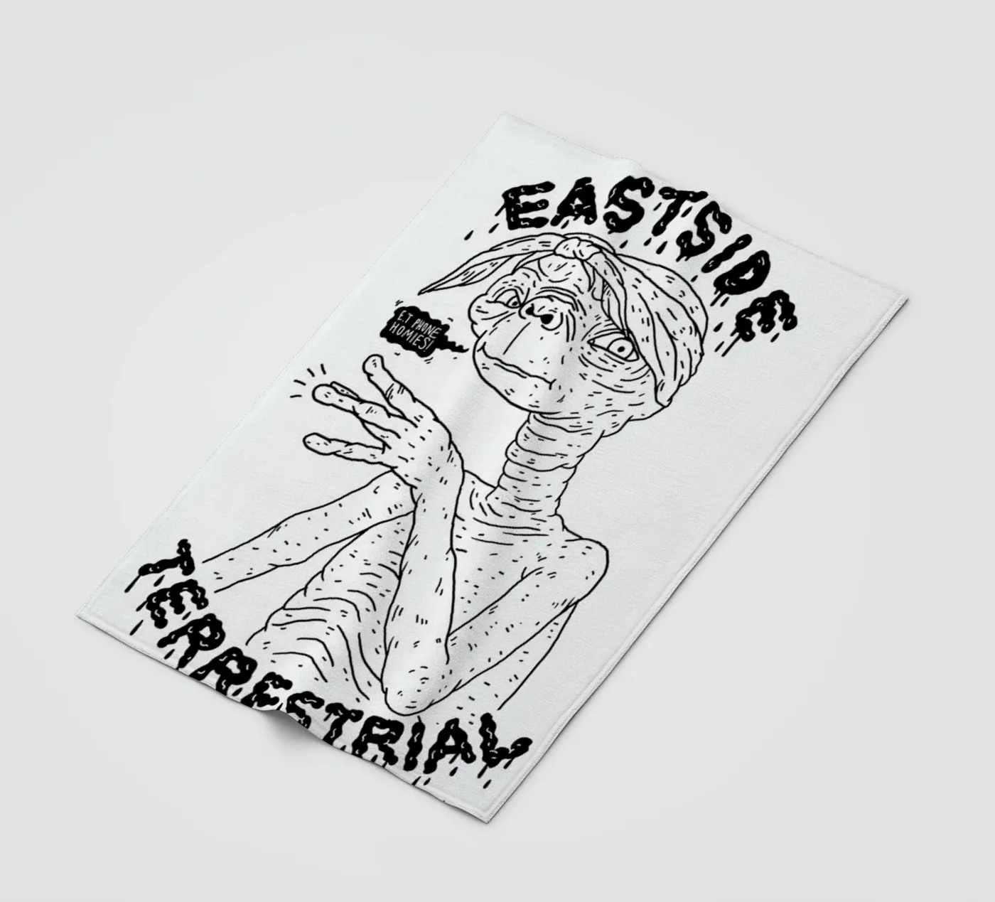 E.T. fleecedeken van Nick Cocozza