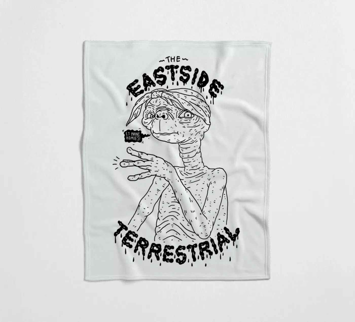 E.T. Fleecedecke von Nick Cocozza