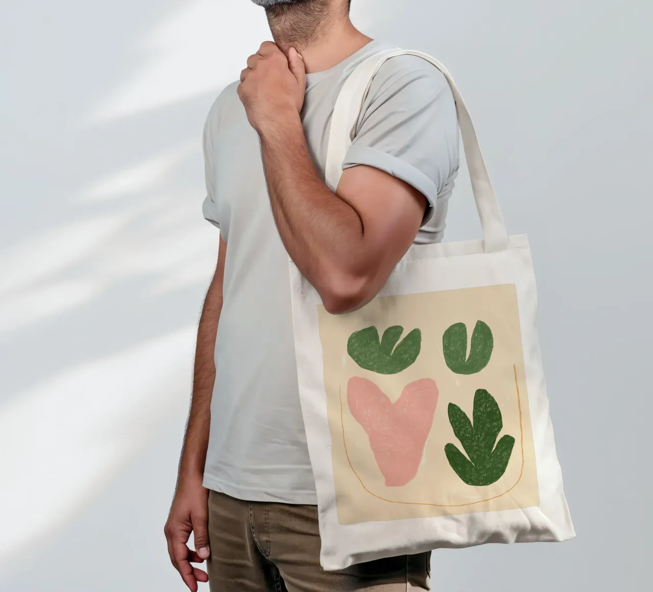 Color Bloom No 15 borsa in juta da treechild