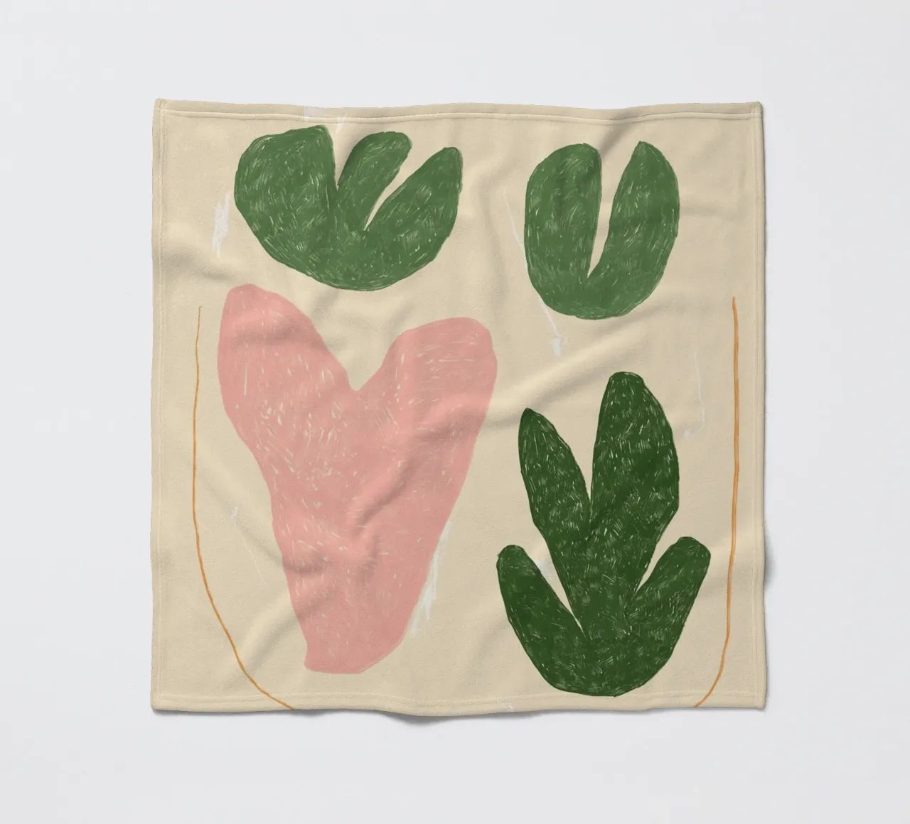 Color Bloom No 15 coperta in pile da treechild