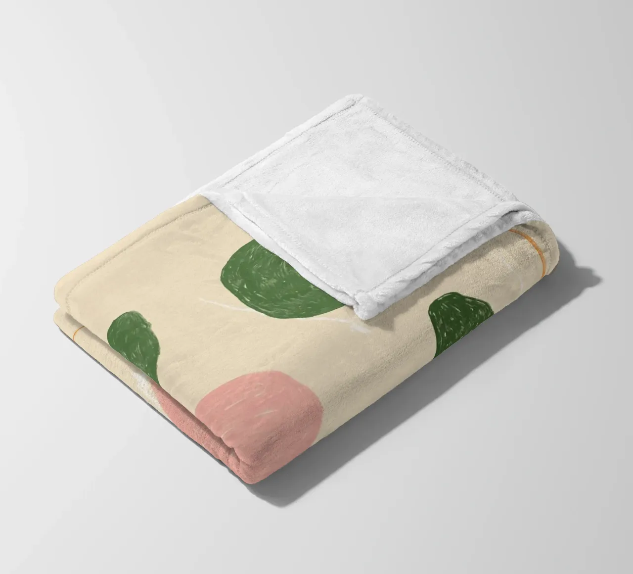 Color Bloom No 15 coperta in pile da treechild