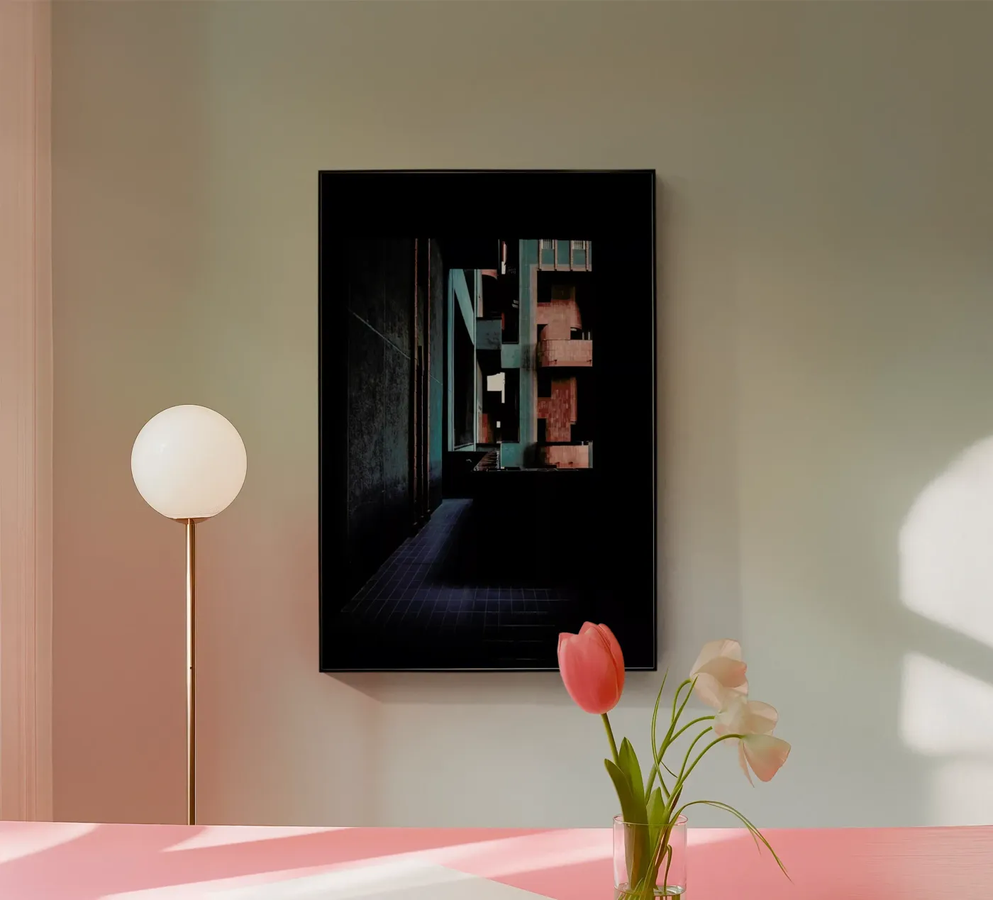 Walden Blue Acryl-Glas von Chris Abatzis