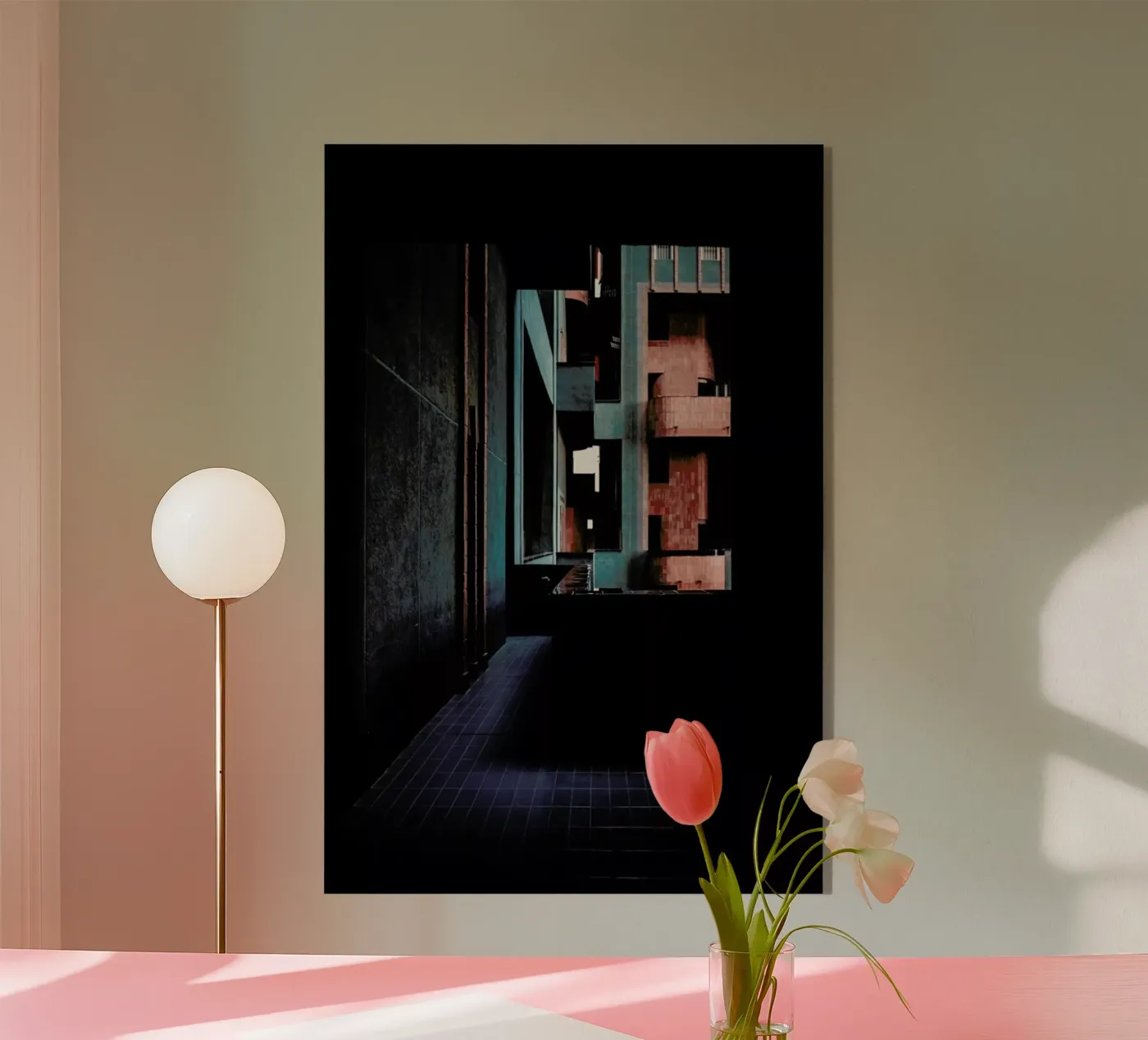 Walden Blue Acryl-Glas von Chris Abatzis