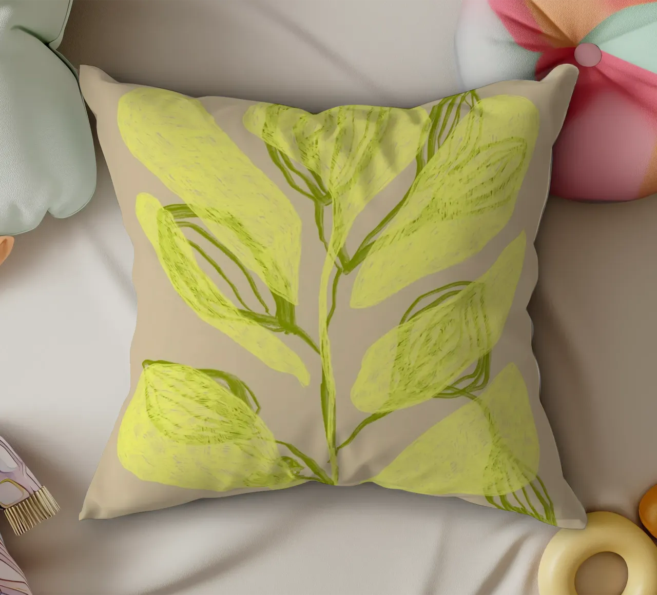 Color Bloom No 16 cuscino da treechild