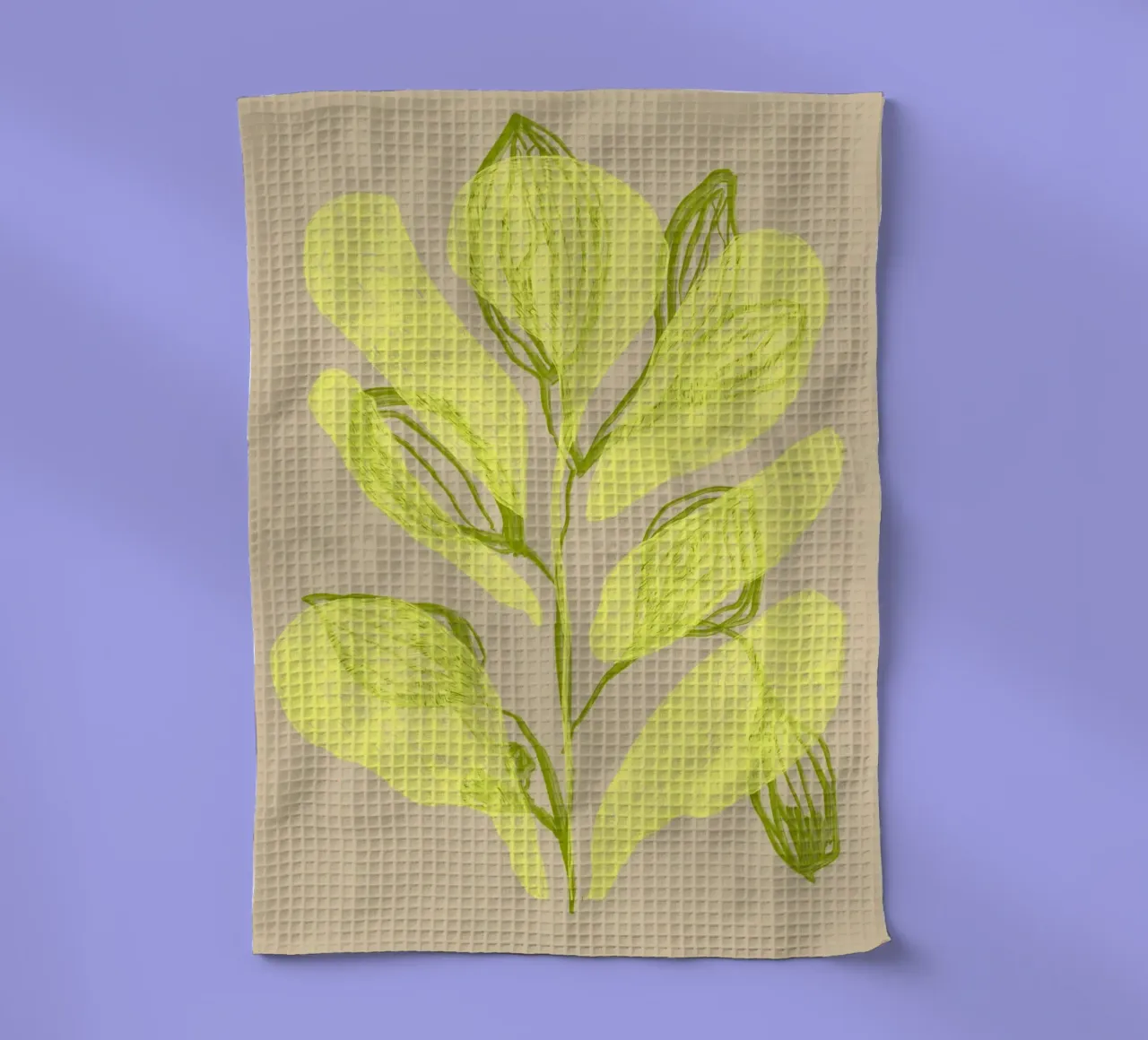 Color Bloom No 16 canovaccio da cucina da treechild
