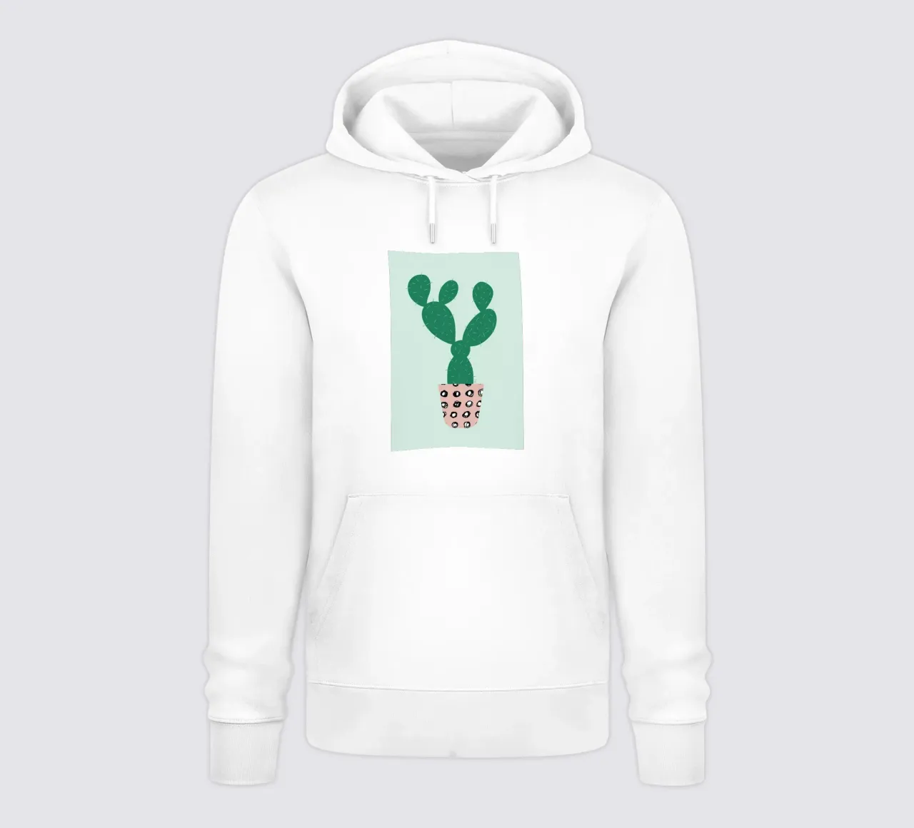 Cactus felpa con cappuccio da Linda Gobeta