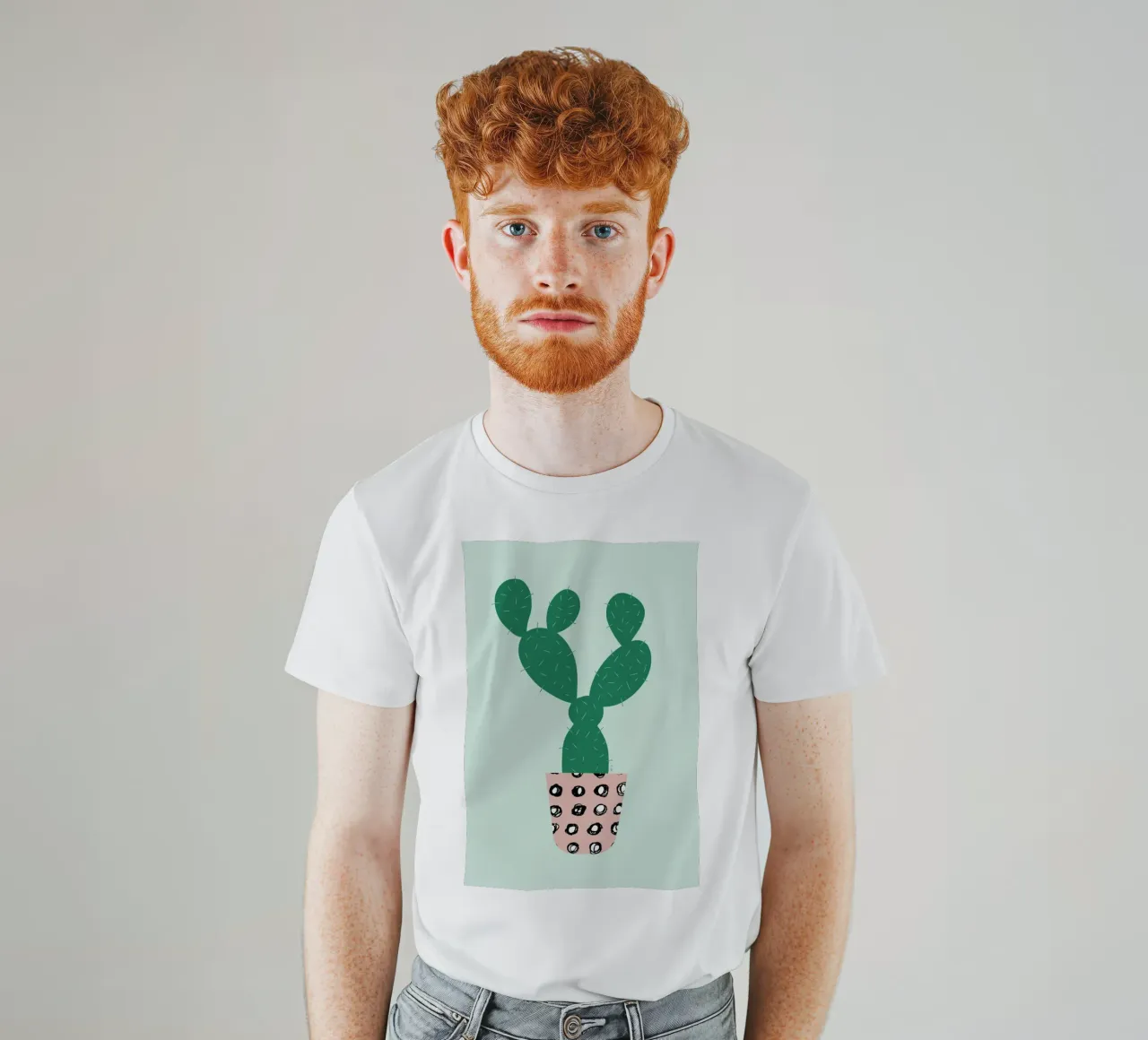 Cactus t-shirt da Linda Gobeta