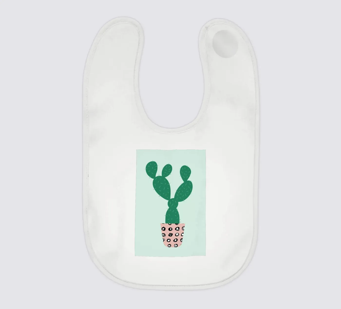 Cactus bavoir de Linda Gobeta