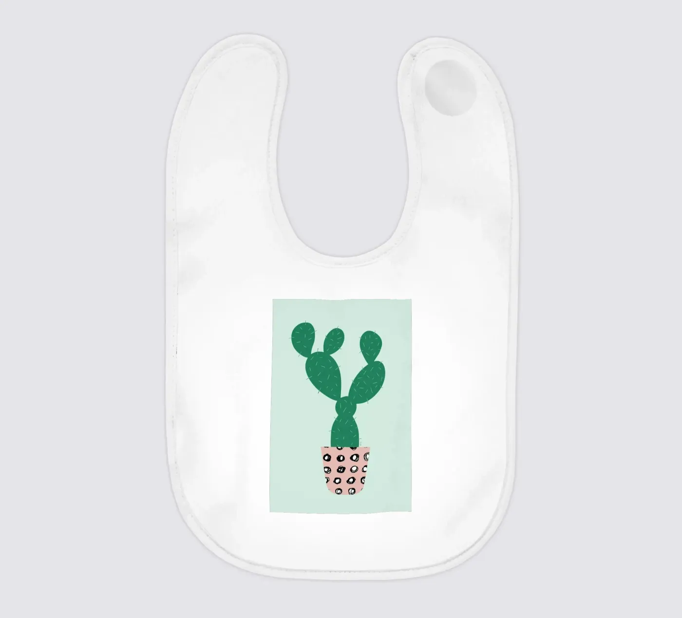 Cactus bavoir de Linda Gobeta