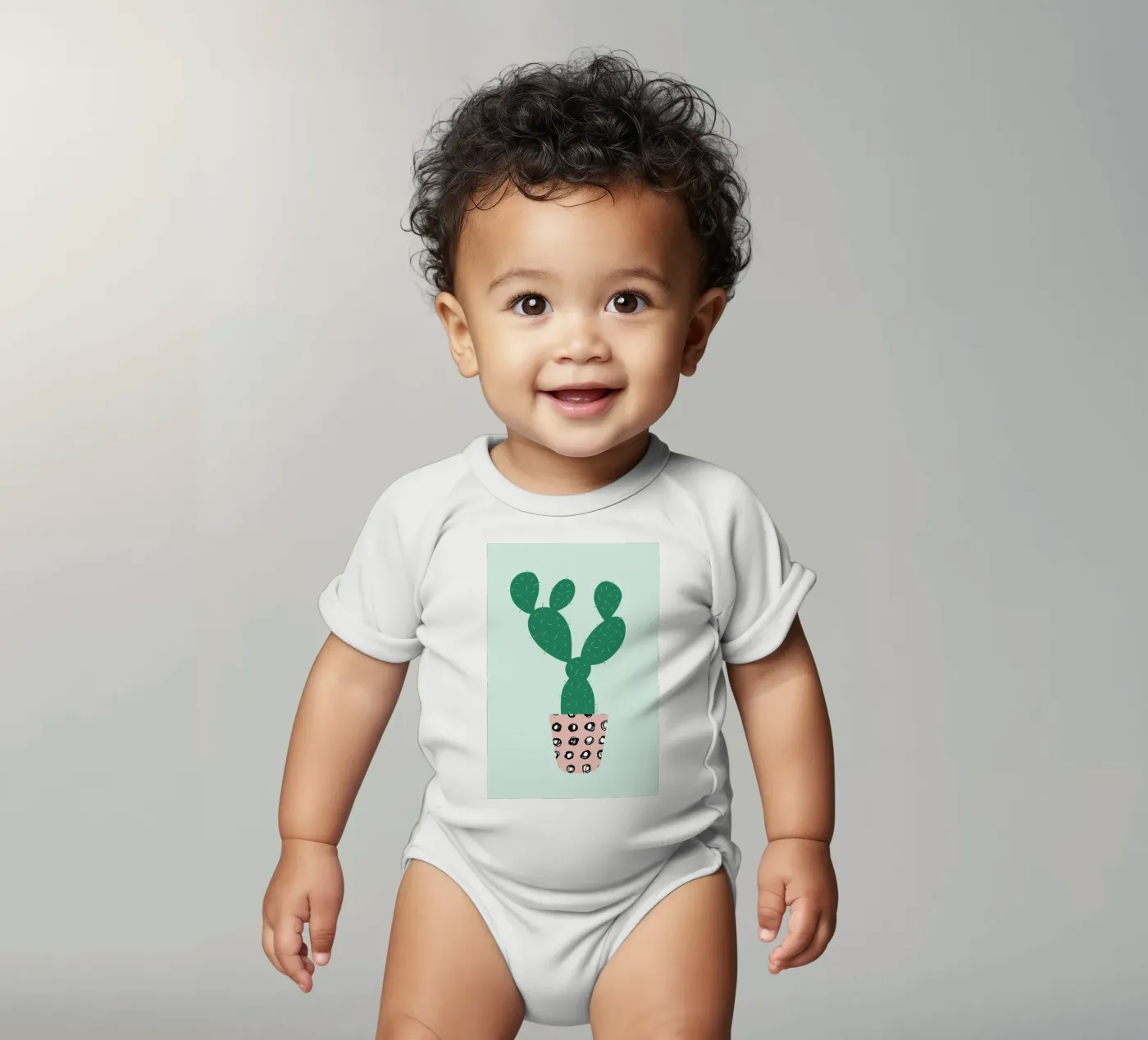 Cactus body bébé de Linda Gobeta