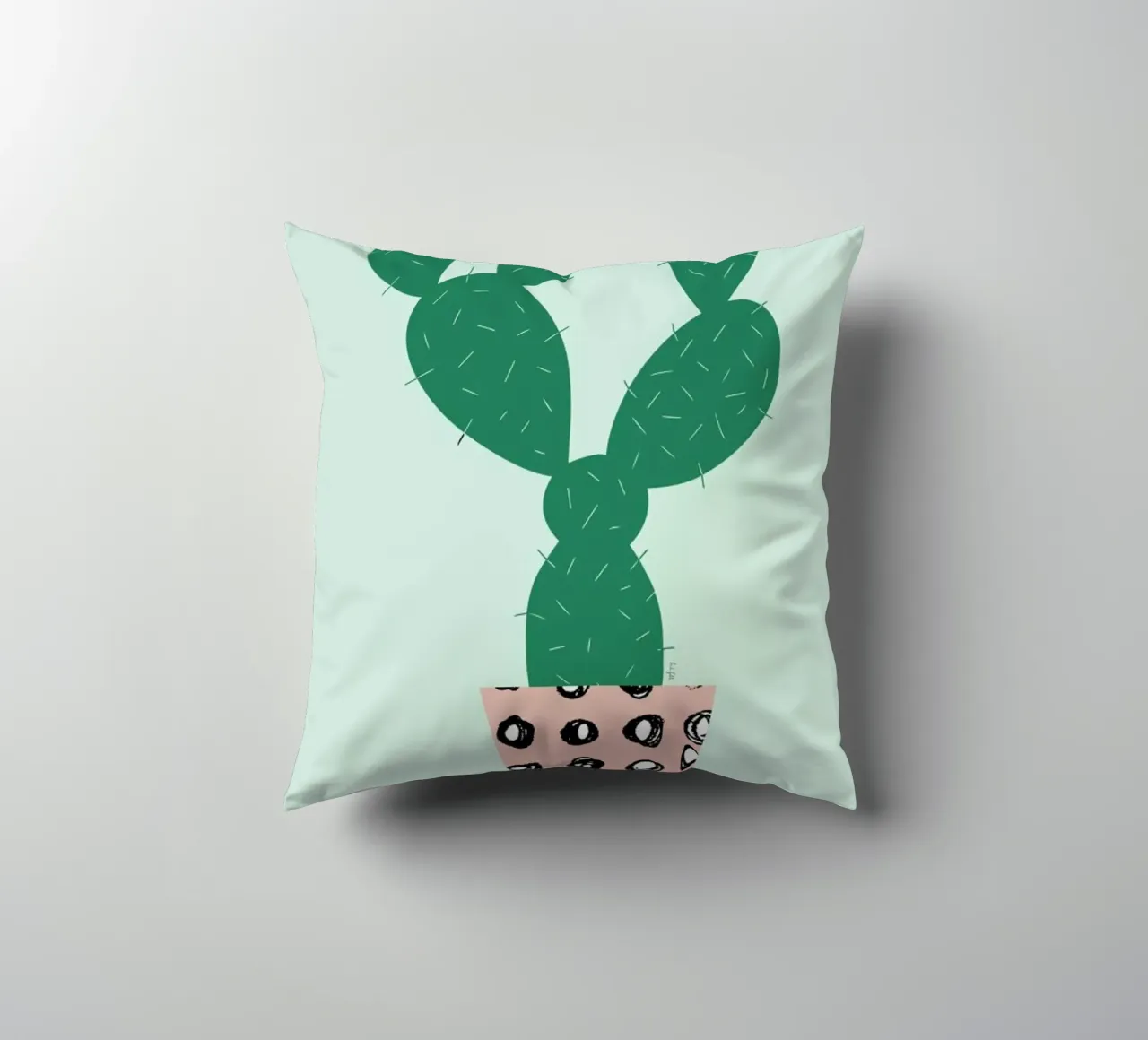 Cactus cuscino da Linda Gobeta
