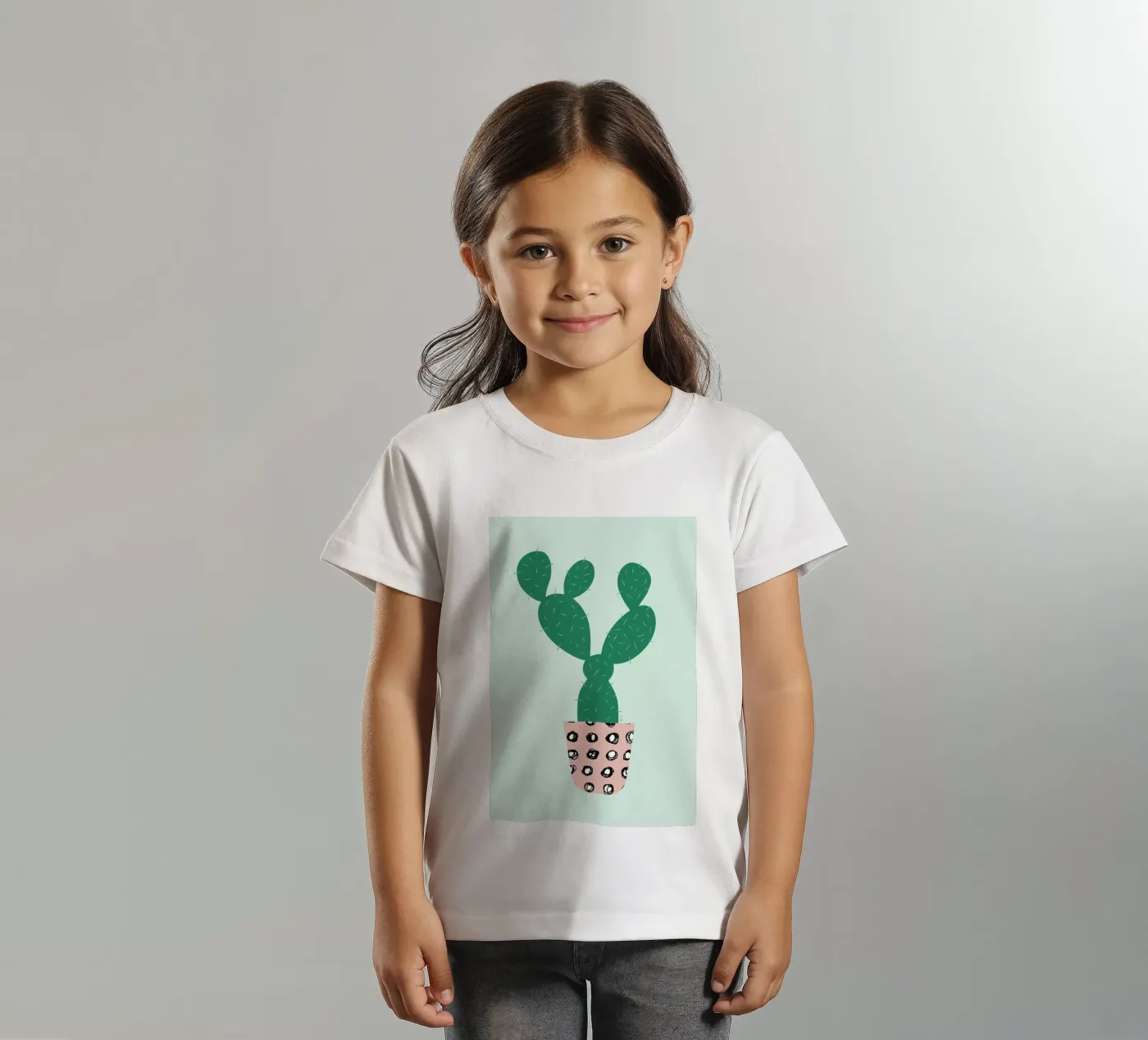 Cactus t-shirt bambini da Linda Gobeta