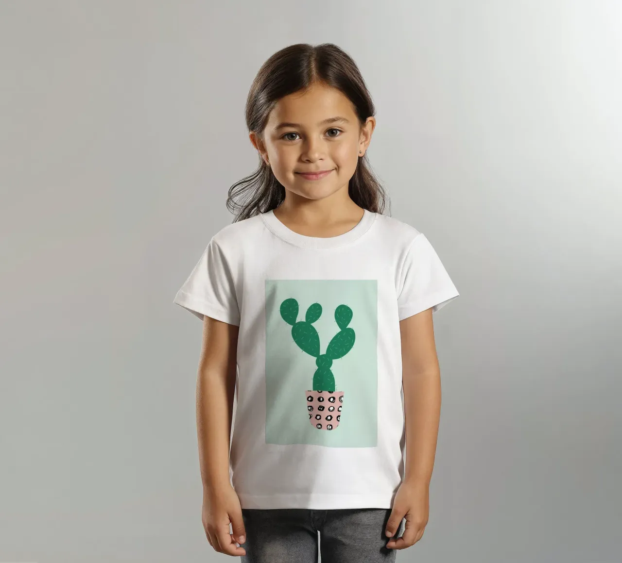 Cactus t-shirt bambini da Linda Gobeta
