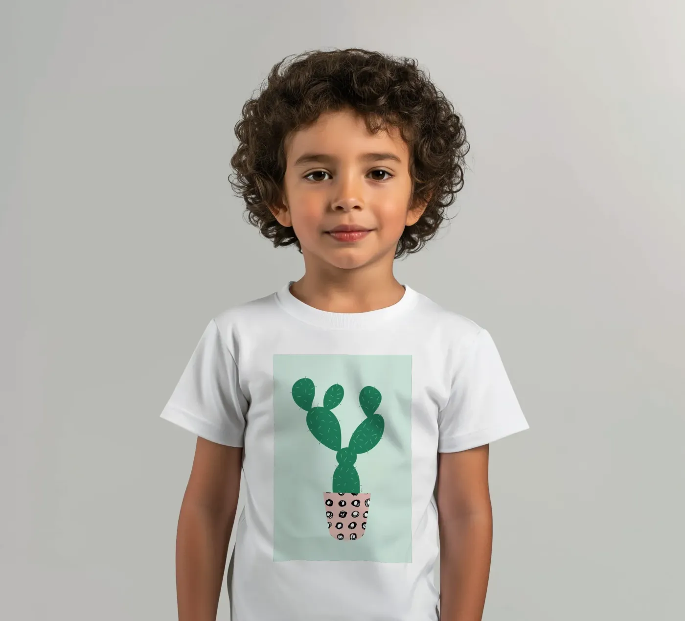 Cactus t-shirt bambini da Linda Gobeta