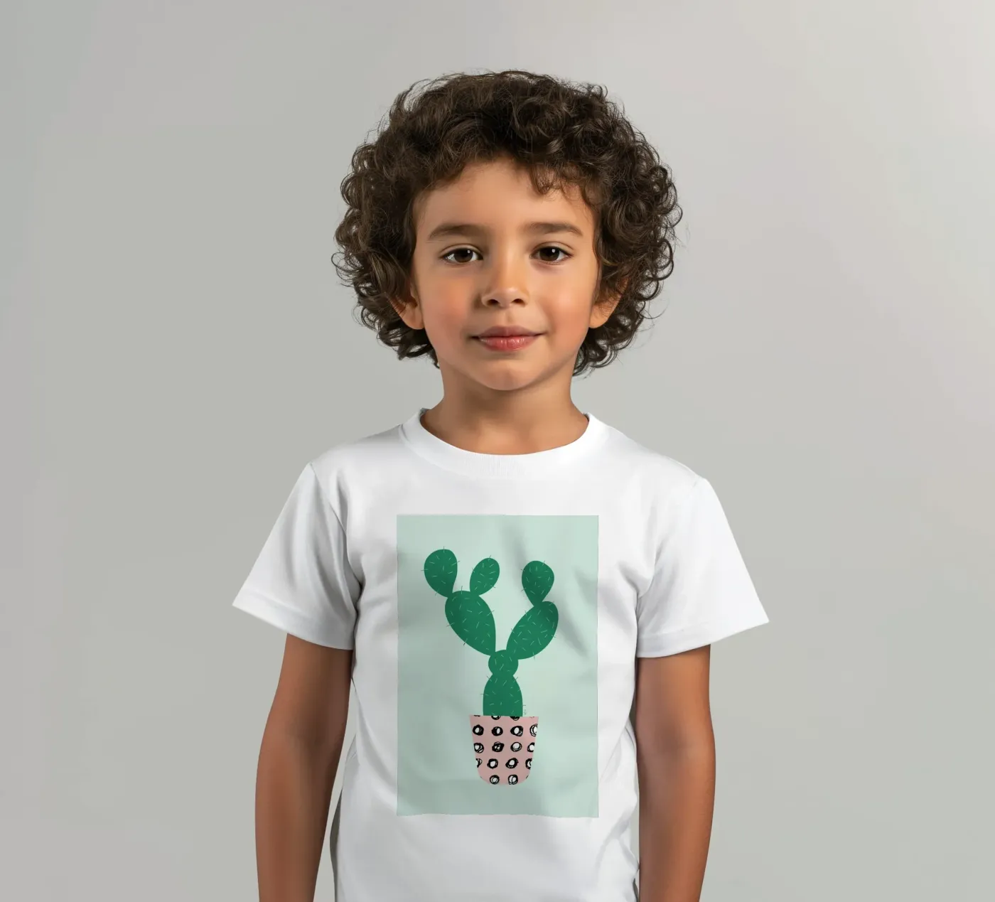 Cactus t-shirt bambini da Linda Gobeta