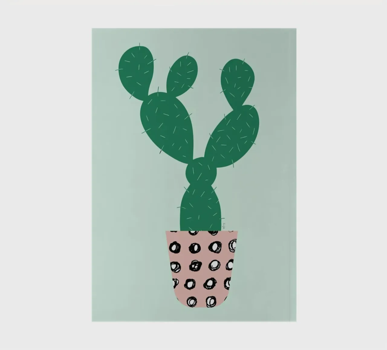 Cactus notebook by Linda Gobeta
