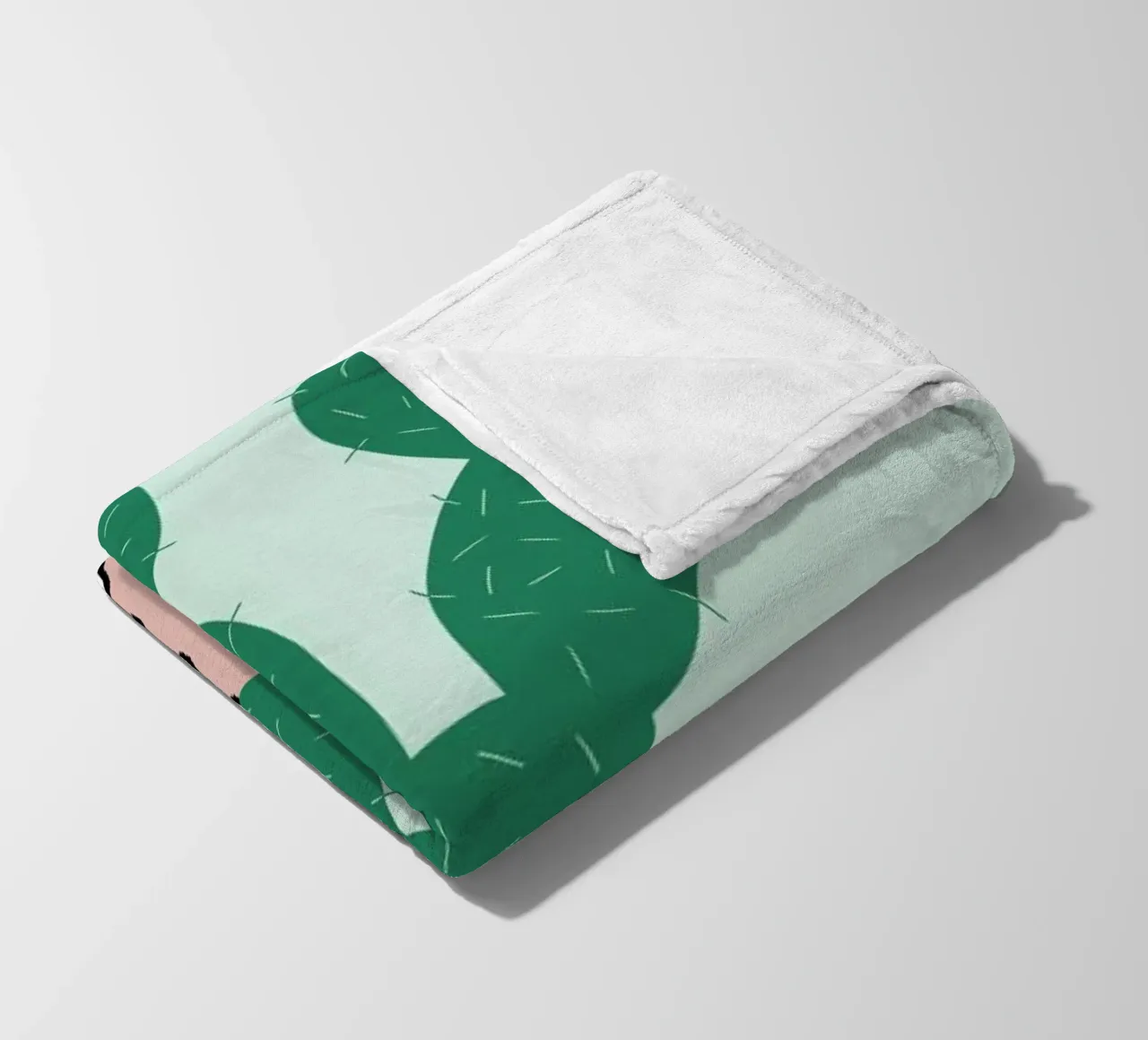 Cactus fleecedeken van Linda Gobeta