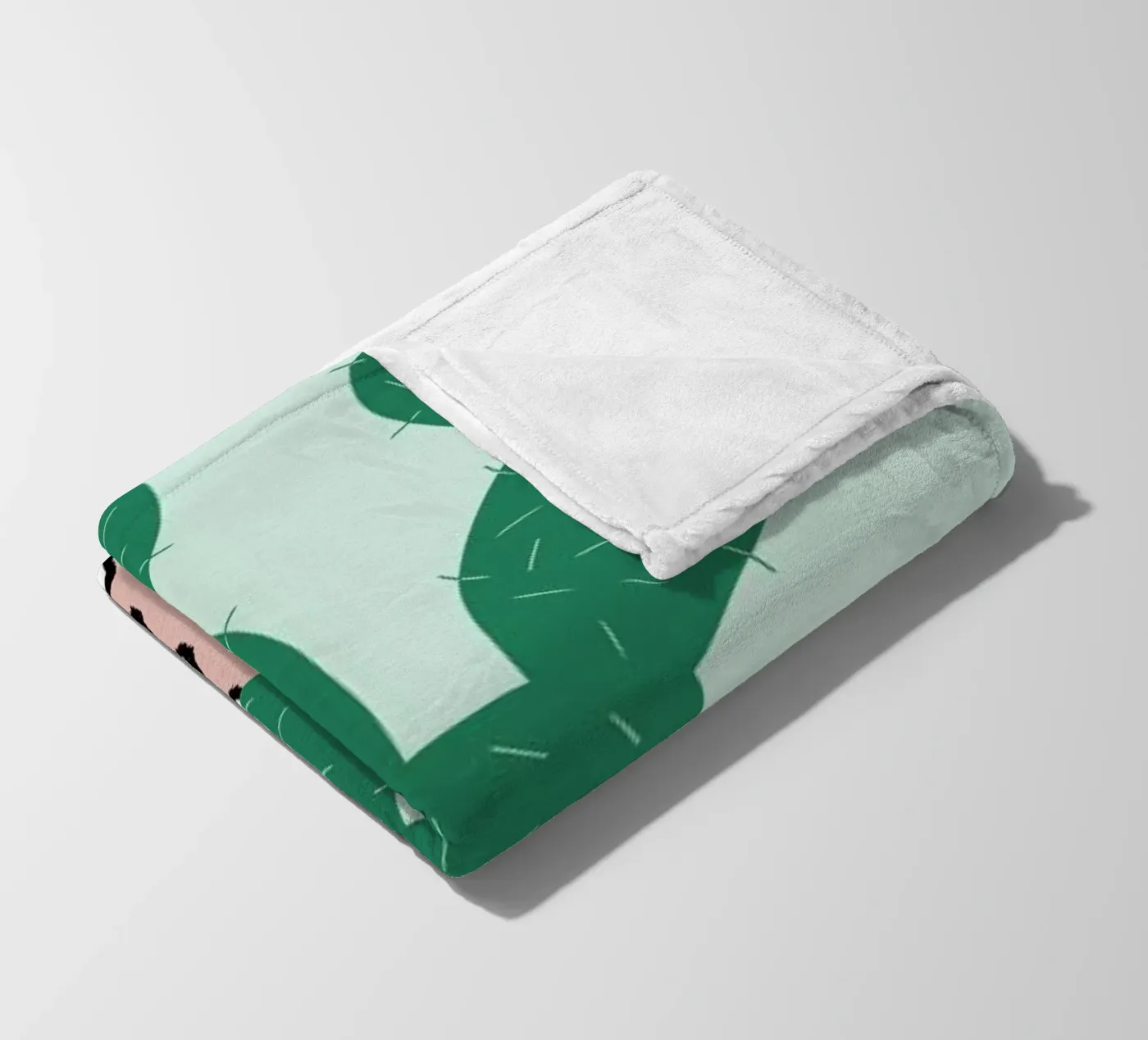 Cactus fleecedeken van Linda Gobeta