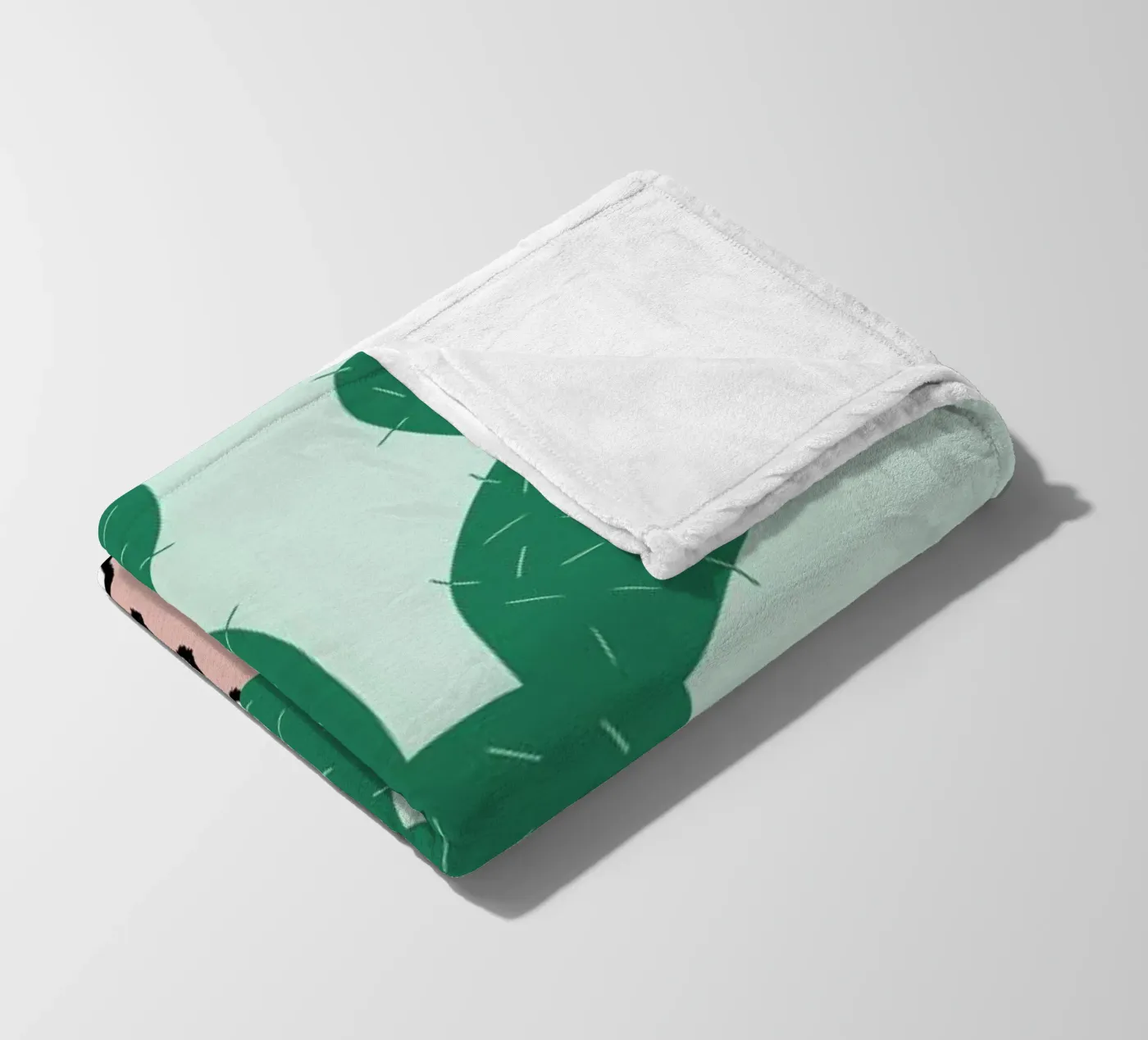 Cactus fleecedeken van Linda Gobeta